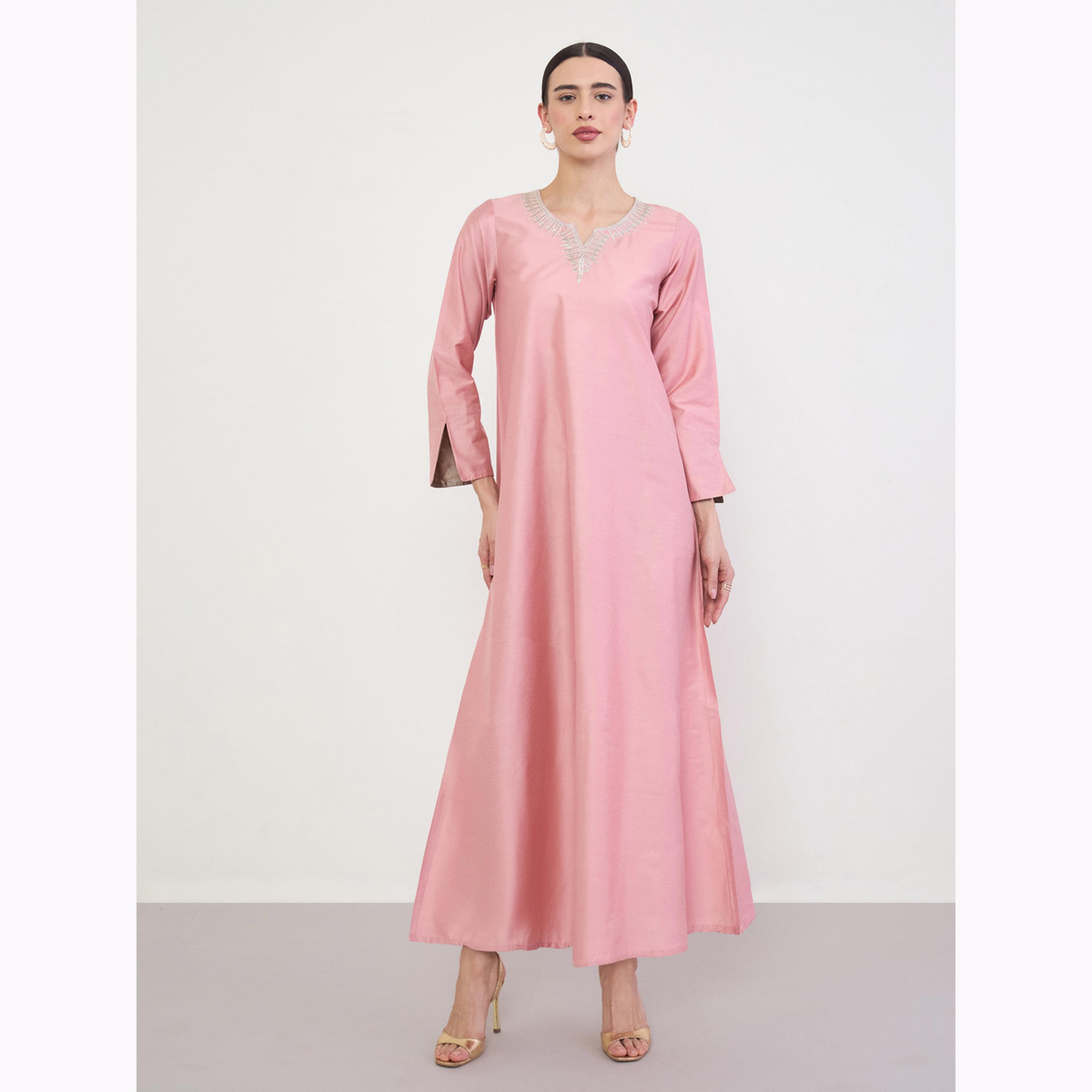 جلابية بتطريز زاري-women-arabicclothing-jalabiyas-image-1