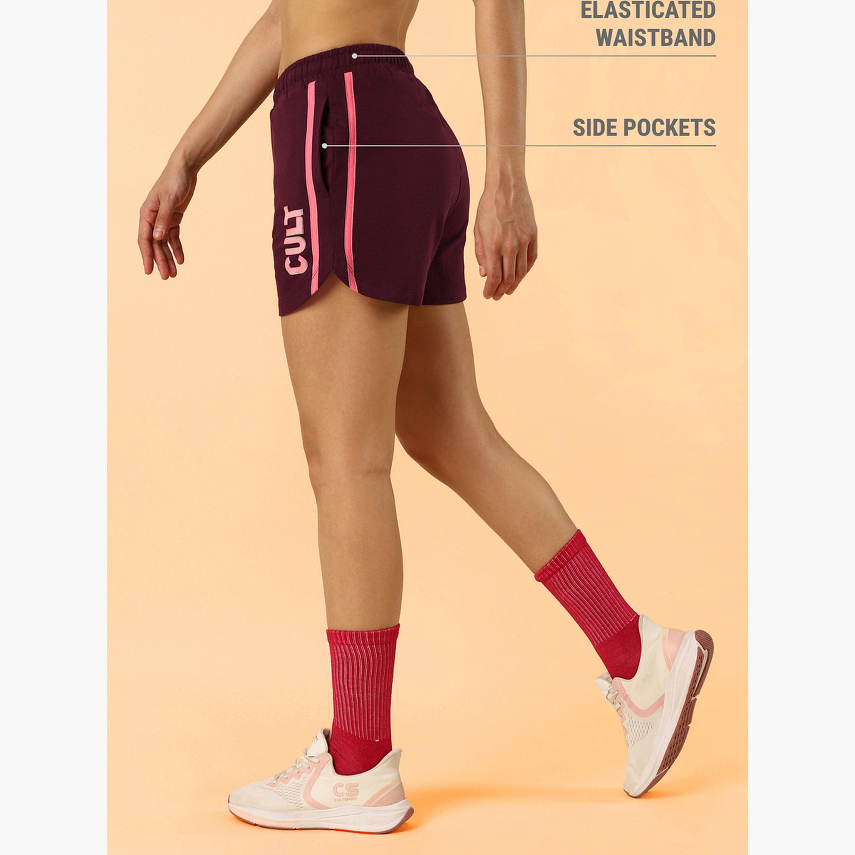 شورت بتفاصيل شعار-women-clothing-bottoms-shorts-image-5
