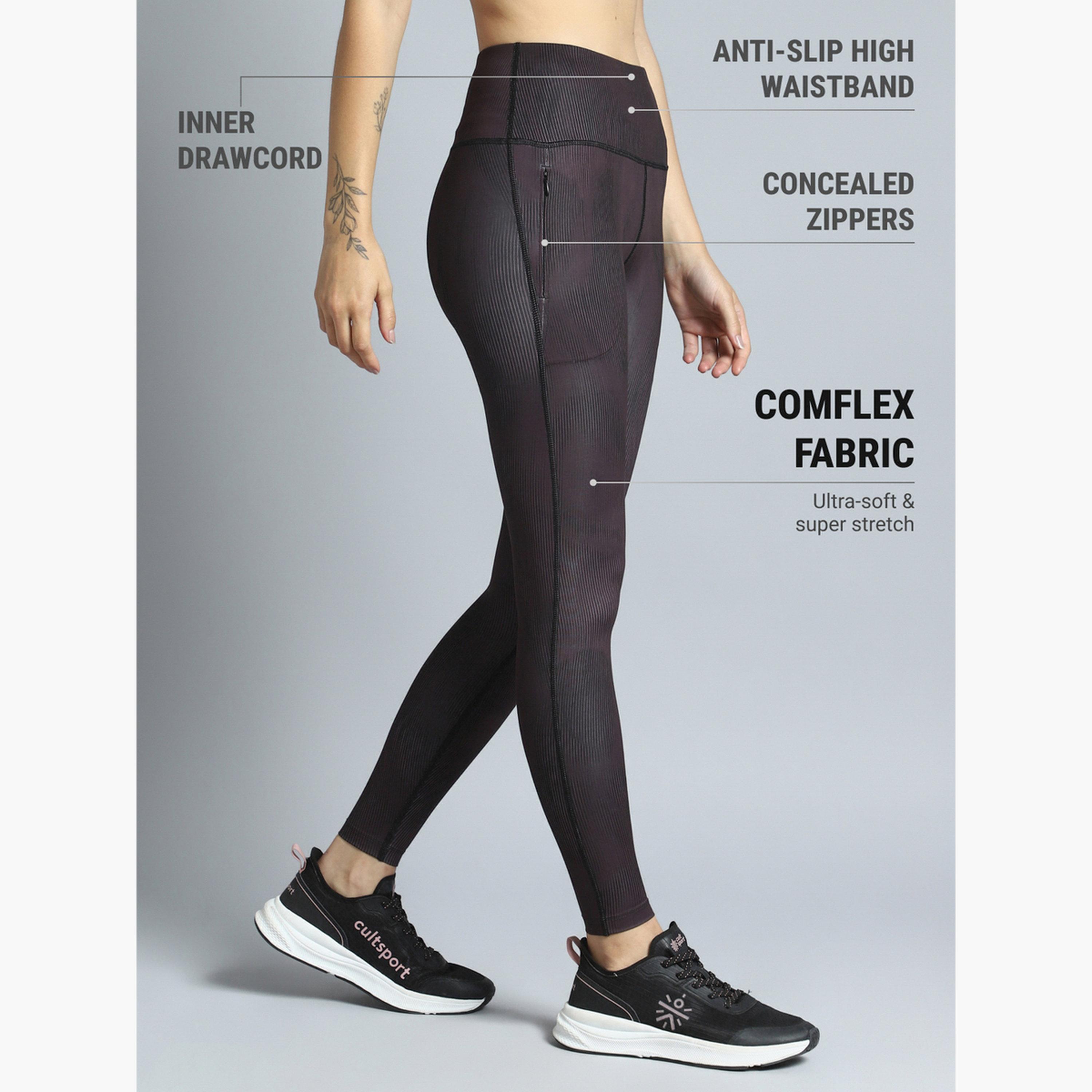 Cult X Styli Women Wine Urban Camo Running Leggings-women-clothing-sportswearandactivewear-bottoms-leggings-image-6