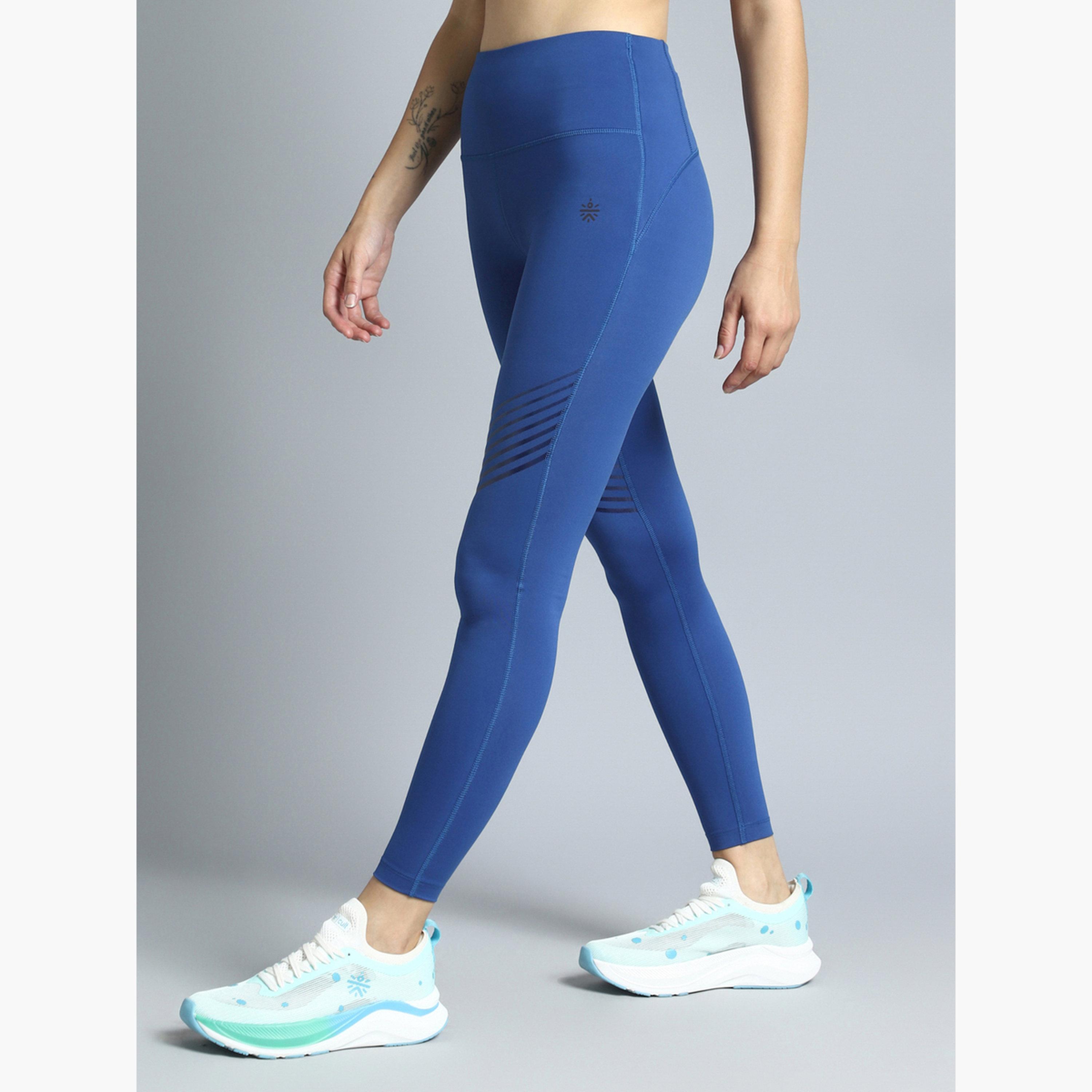 Cult X Styli Women Blue Energy Flow Printed Leggings-women-clothing-bottoms-leggings-image-5