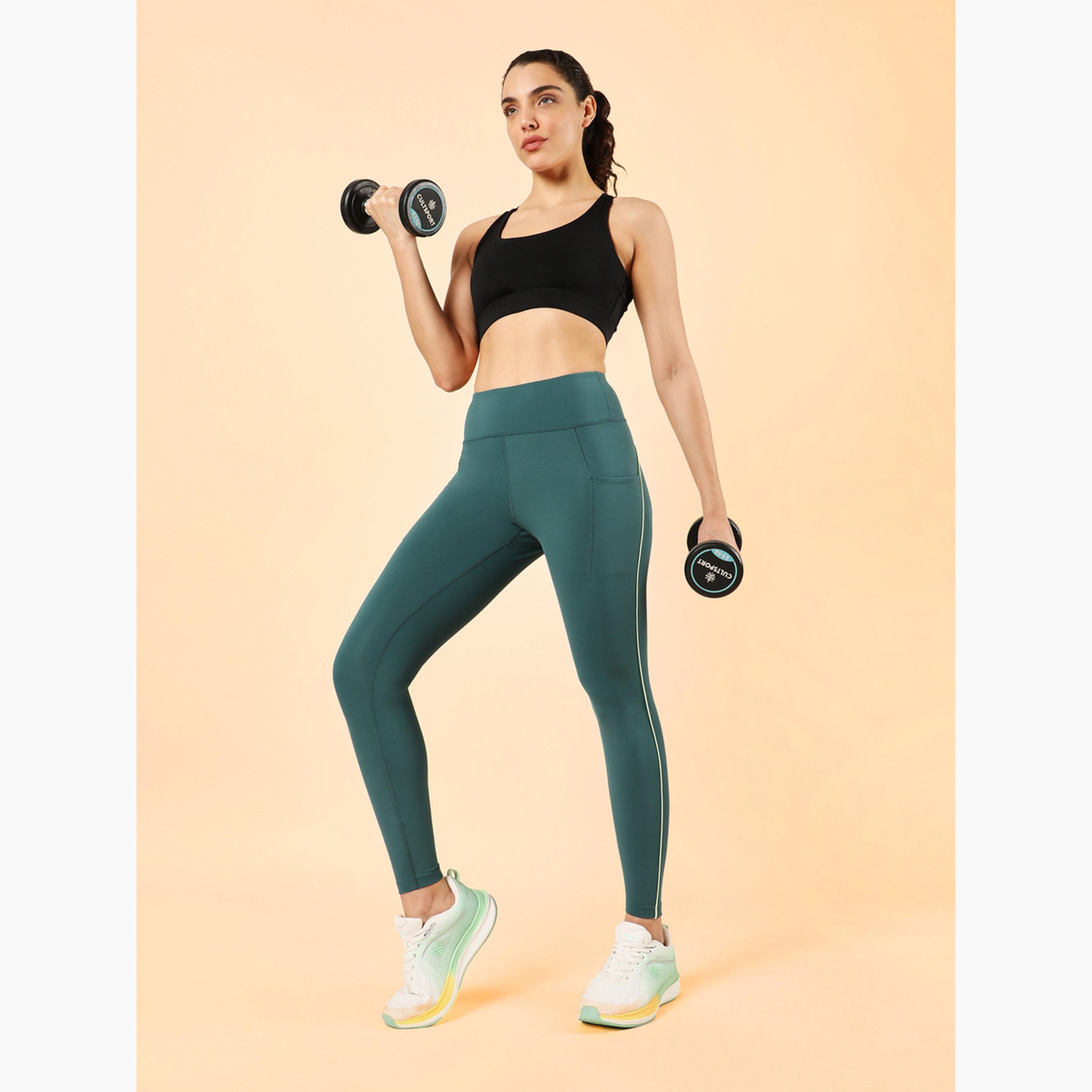 Cult X Styli Women Teal Train All Sculpted Leggings-women-clothing-sportswearandactivewear-bottoms-leggings-image-4