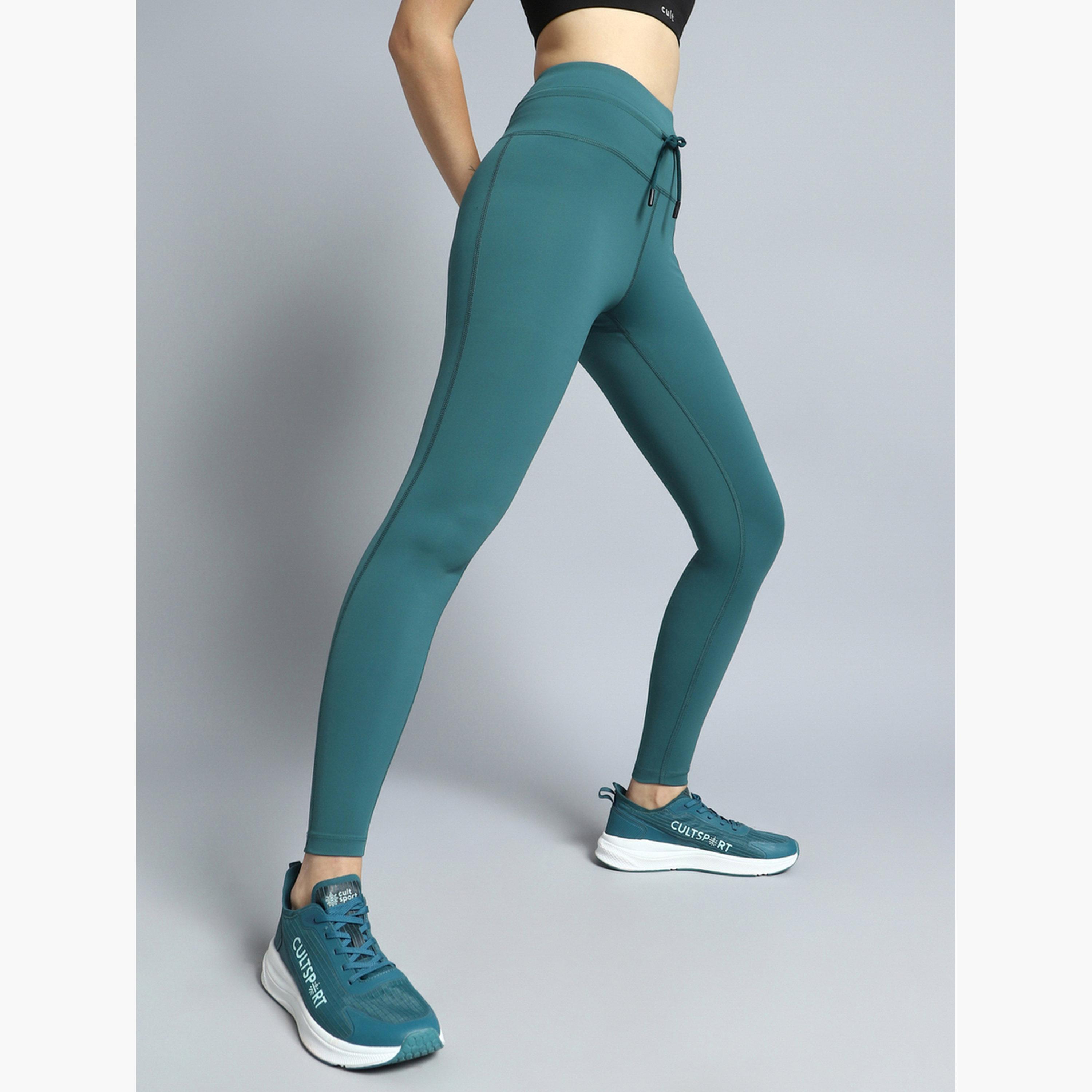 Cult X Styli Women Teal Performance Pro Training Leggings-women-clothing-sportswearandactivewear-bottoms-leggings-image-4