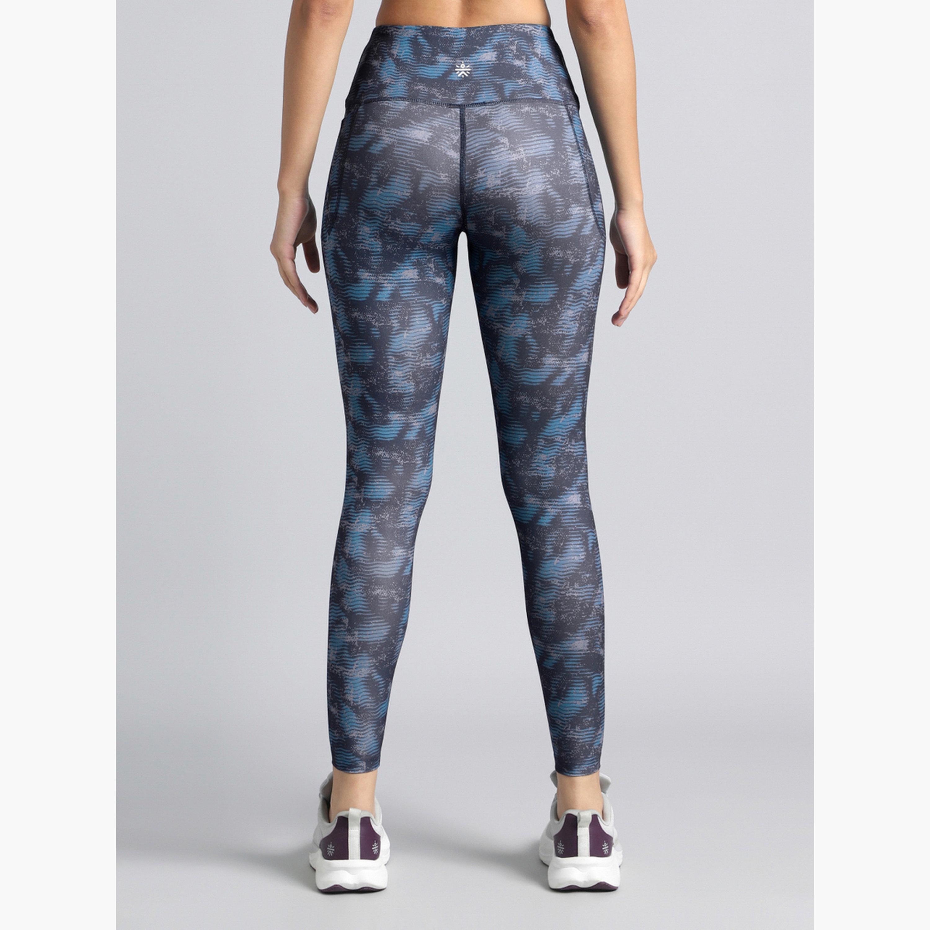 Cult X Styli Women Teal Printed Train All Day Leggings-women-clothing-bottoms-leggings-image-6