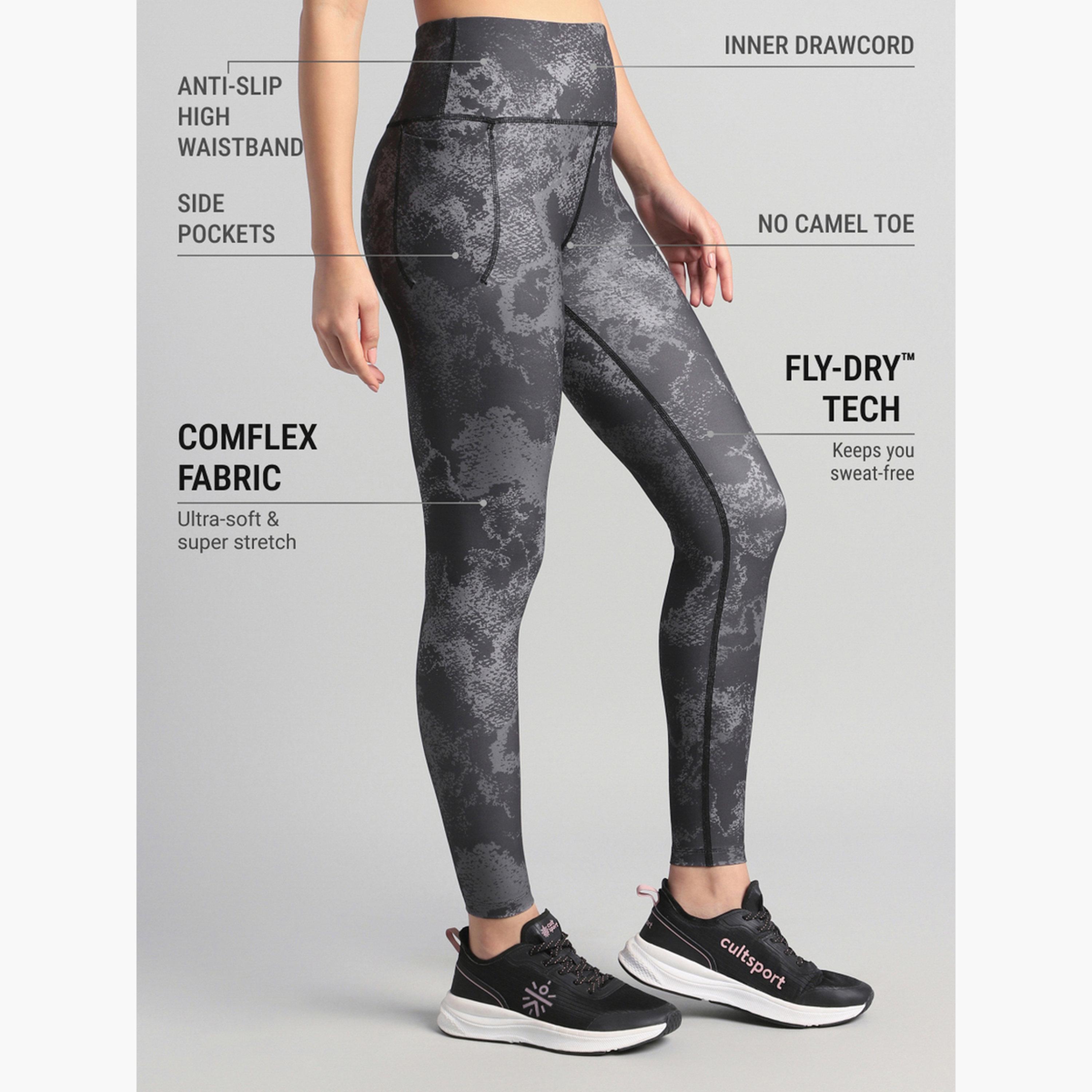 Cult X Styli Women Black Printed Train All Day Leggings-women-clothing-sportswearandactivewear-bottoms-leggings-image-6
