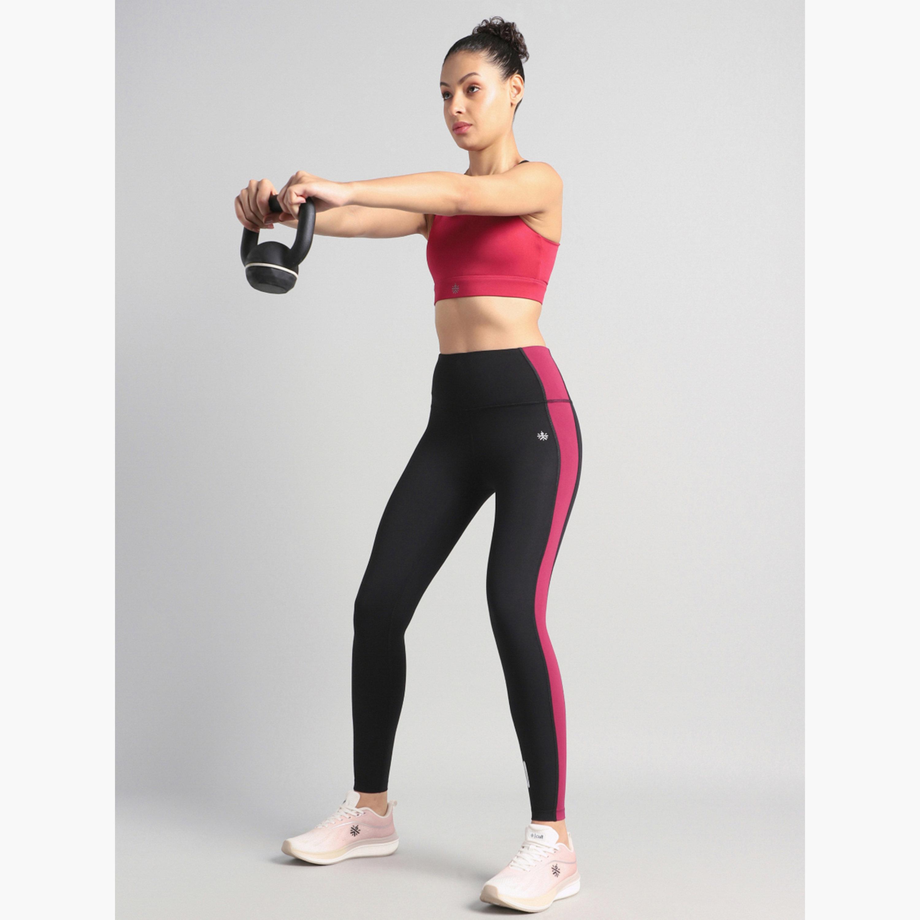 Cult X Styli Women Black Transform Color Block Leggings-women-clothing-bottoms-leggings-image-2