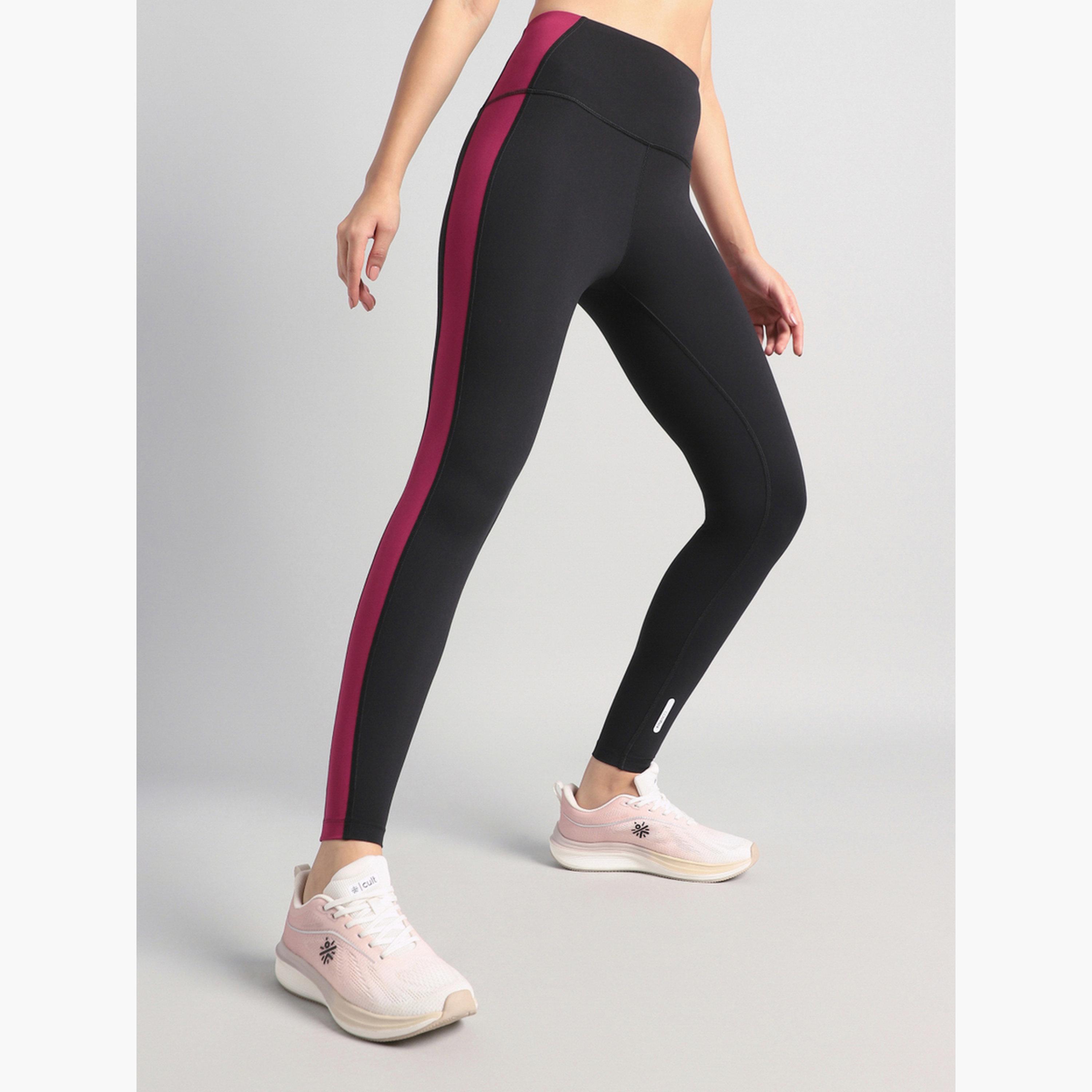 Cult X Styli Women Black Transform Color Block Leggings-women-clothing-bottoms-leggings-image-5