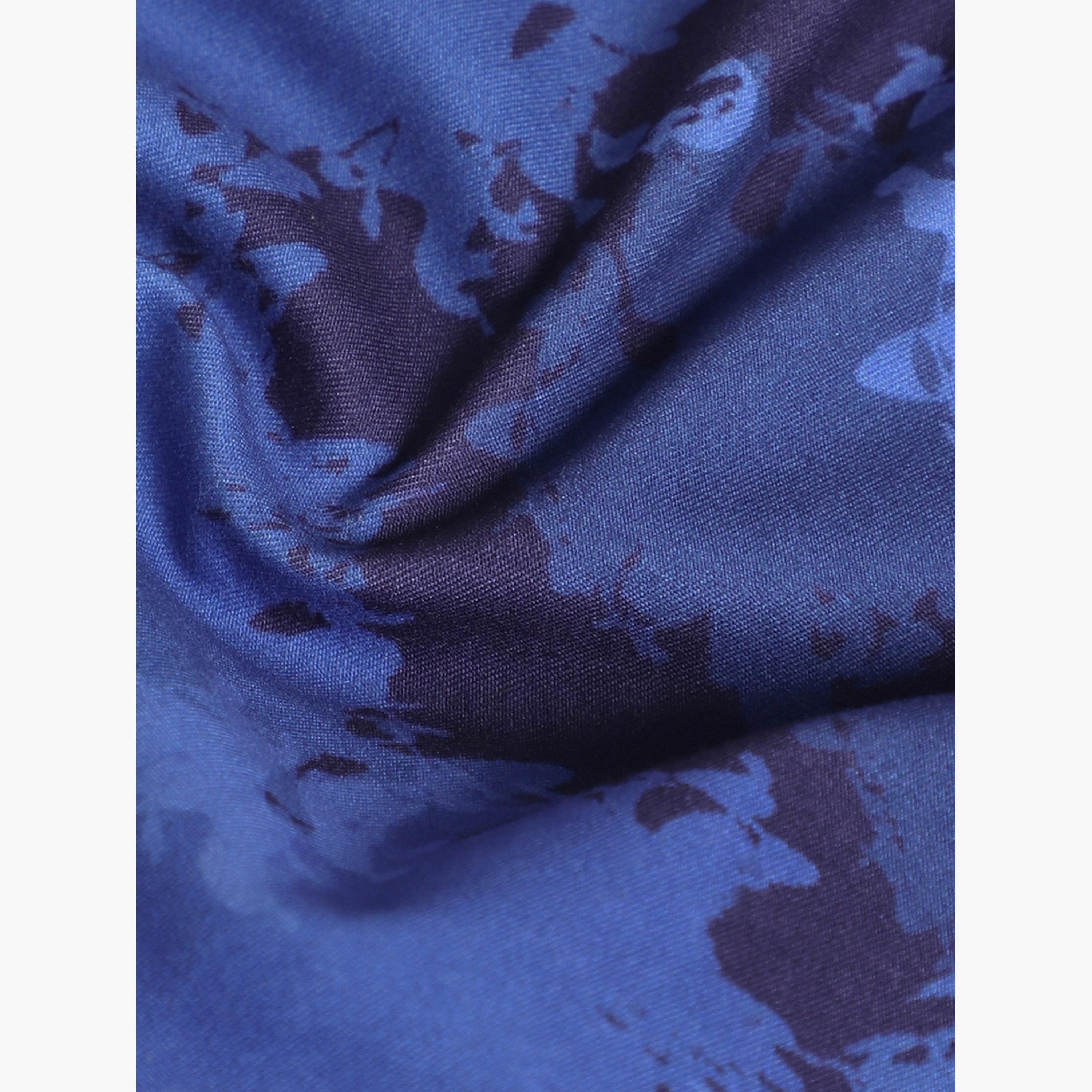 Cult X Styli Women Blue Printed Performance Leggings-women-clothing-bottoms-leggings-image-3