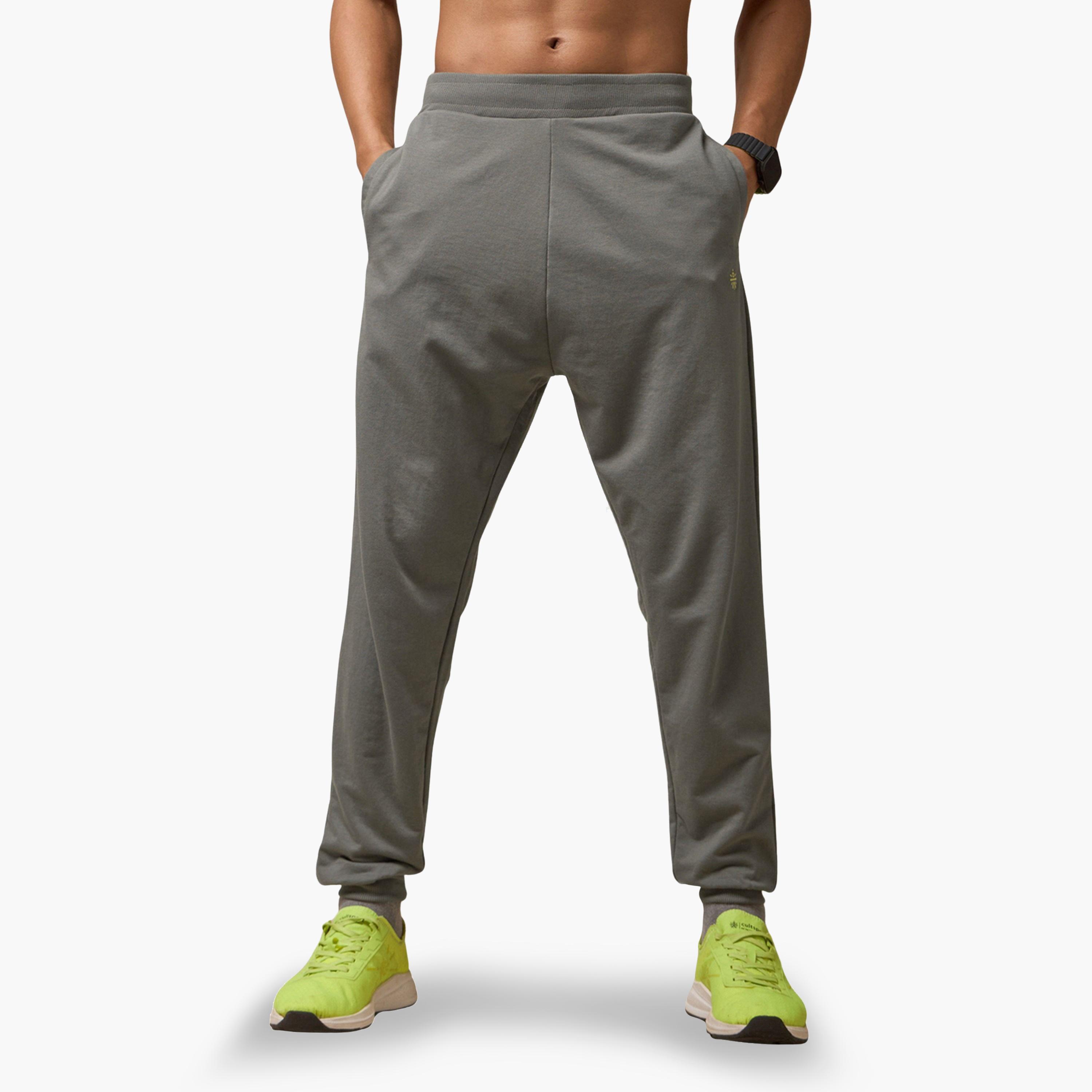 Cult X Styli Men Grey Train In Joggers-men-clothing-sportswearandactivewear-bottoms-joggers-image-1