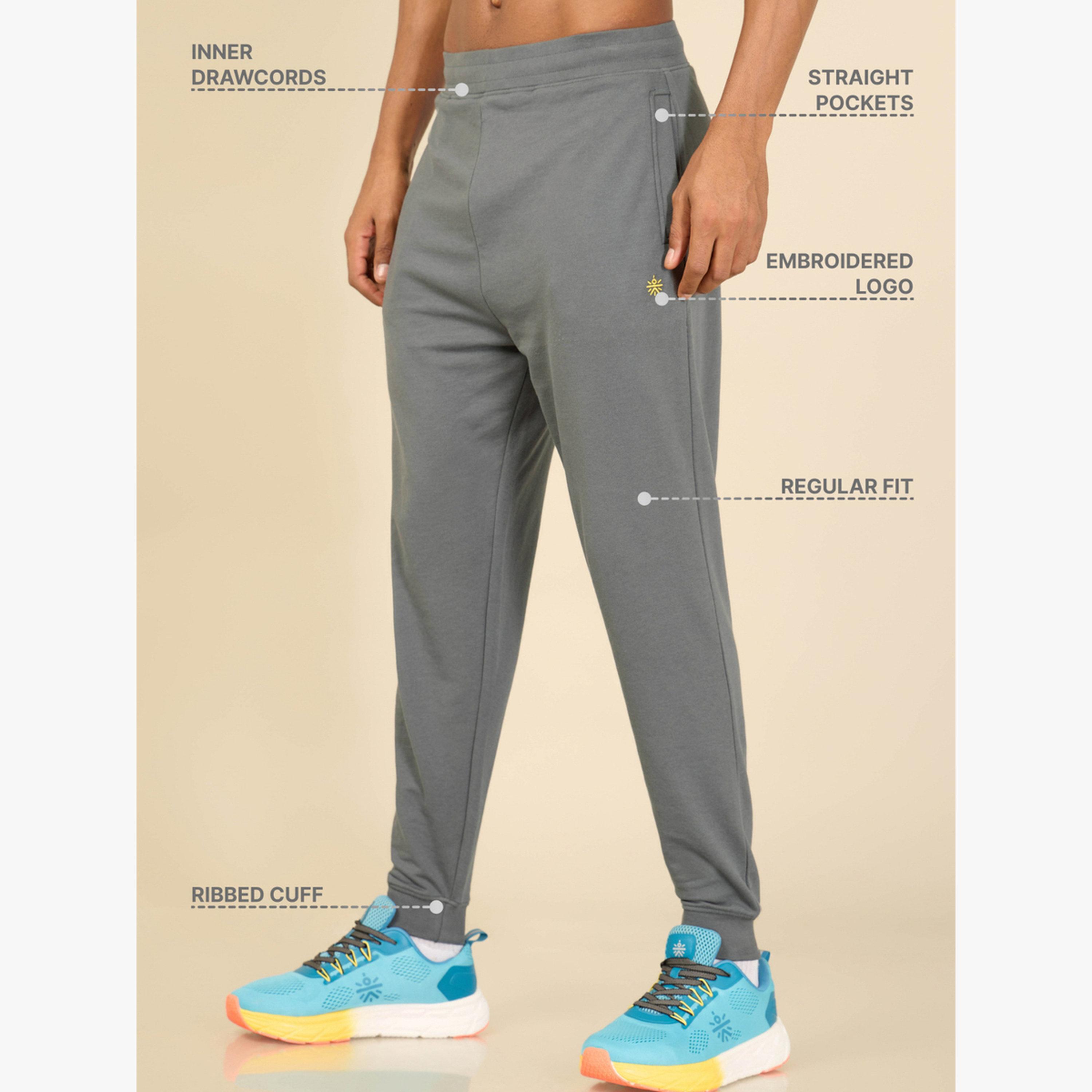 Cult X Styli Men Grey Leisure Joggers-men-clothing-sportswearandactivewear-bottoms-joggers-image-4