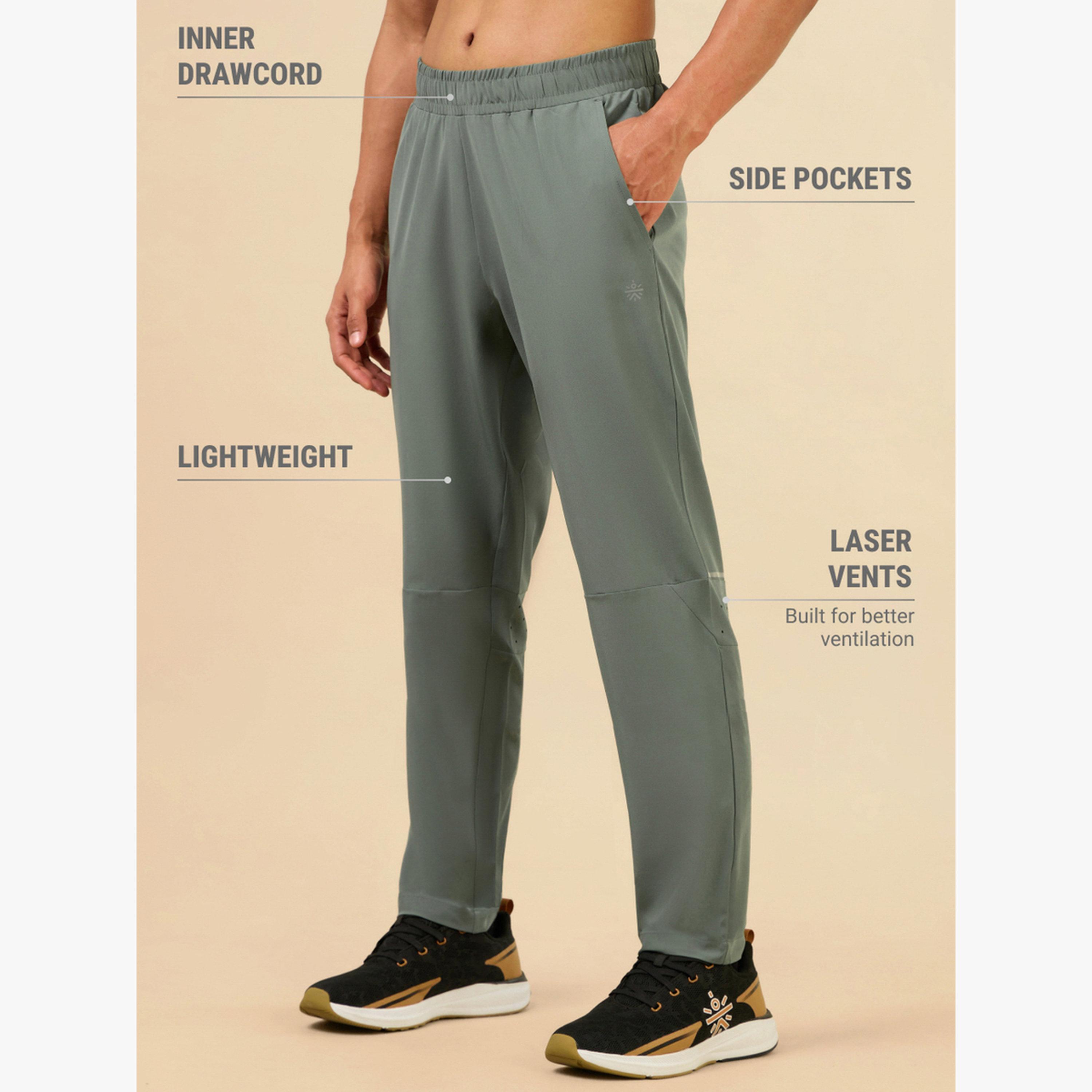 Cult X Styli Men Olive Train Out Premium Track Pants-men-clothing-sportswearandactivewear-bottoms-joggers-image-6