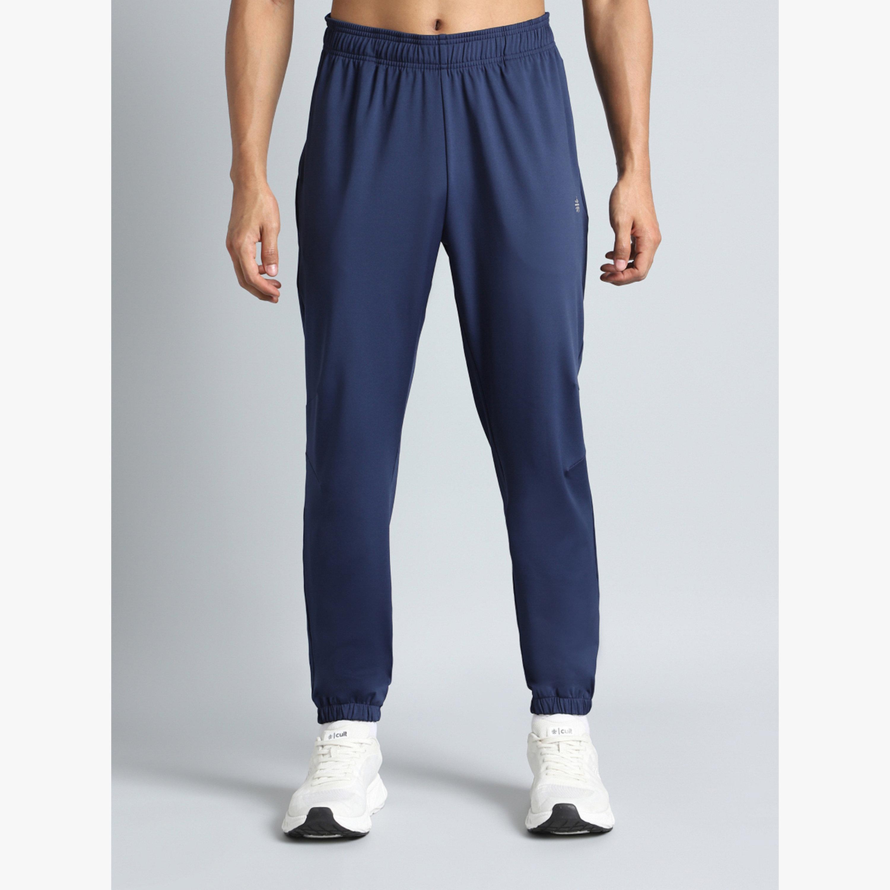 Cult X Styli Men Navy Running Essential Joggers-men-clothing-sportswearandactivewear-bottoms-joggers-image-1