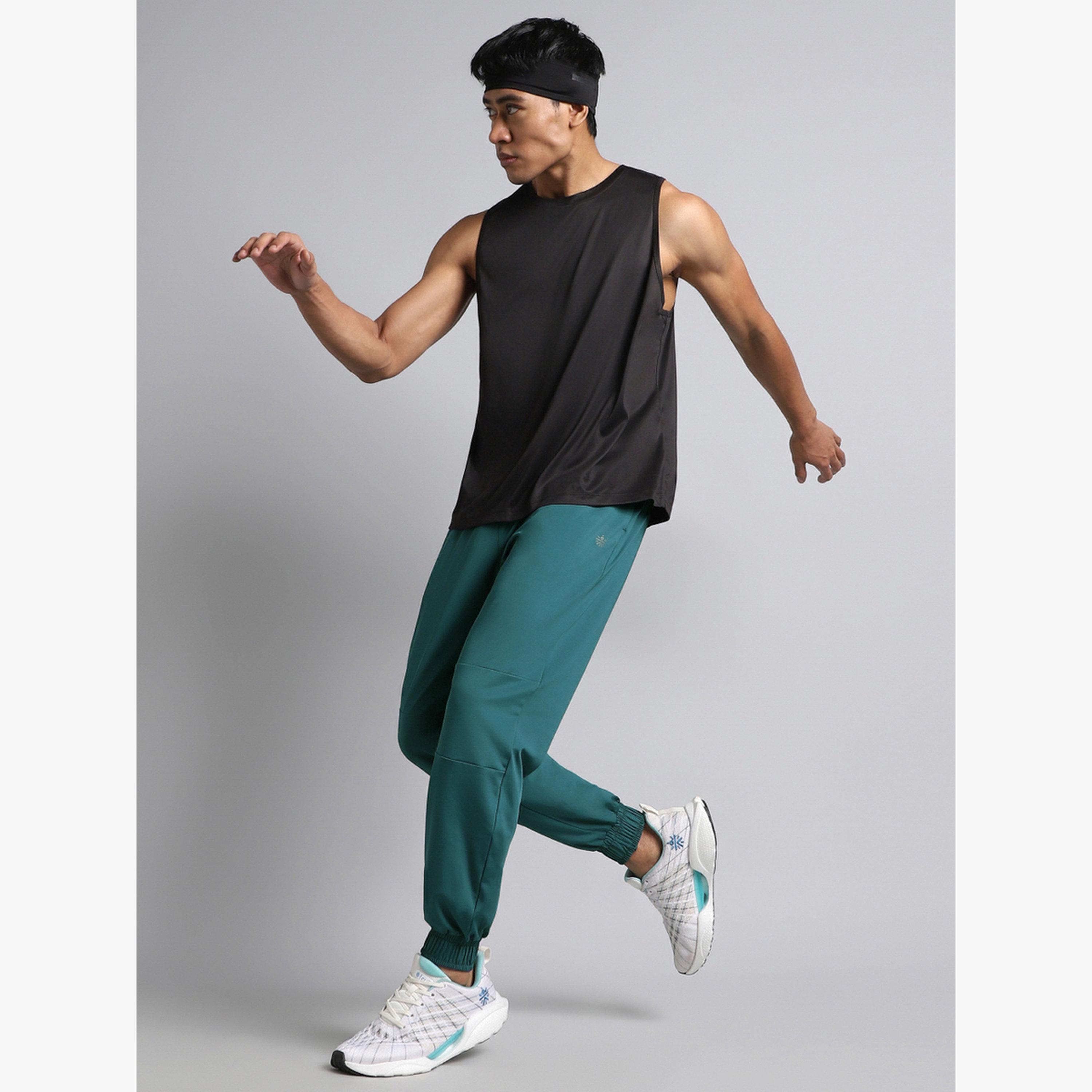 Cult X Styli Men Green Run Forward Joggers-men-clothing-sportswearandactivewear-bottoms-joggers-image-5