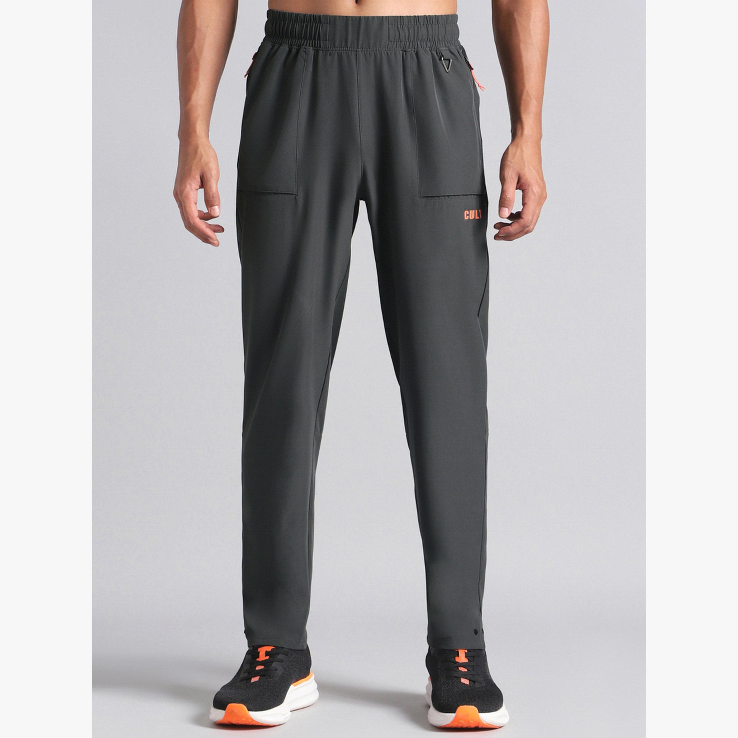 Cult X Styli Men Dark Grey City Commuter Track Pants-men-clothing-sportswearandactivewear-bottoms-joggers-image-1