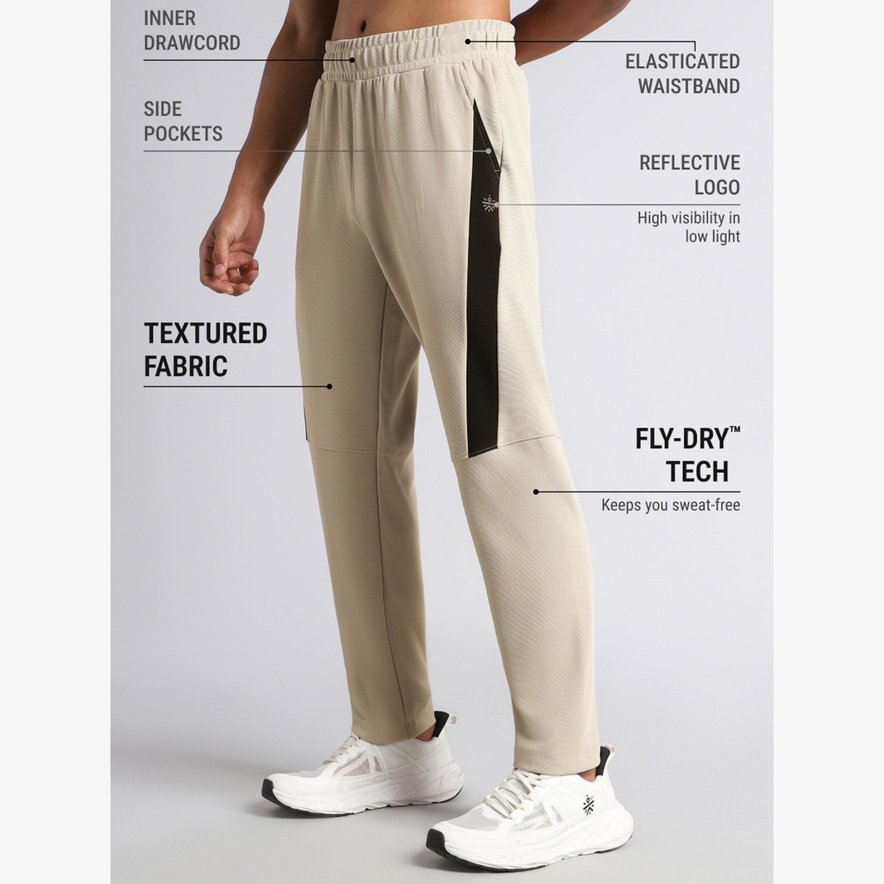 Cult X Styli Men Beige Runner Essential Track Pants-men-clothing-sportswearandactivewear-bottoms-joggers-image-5