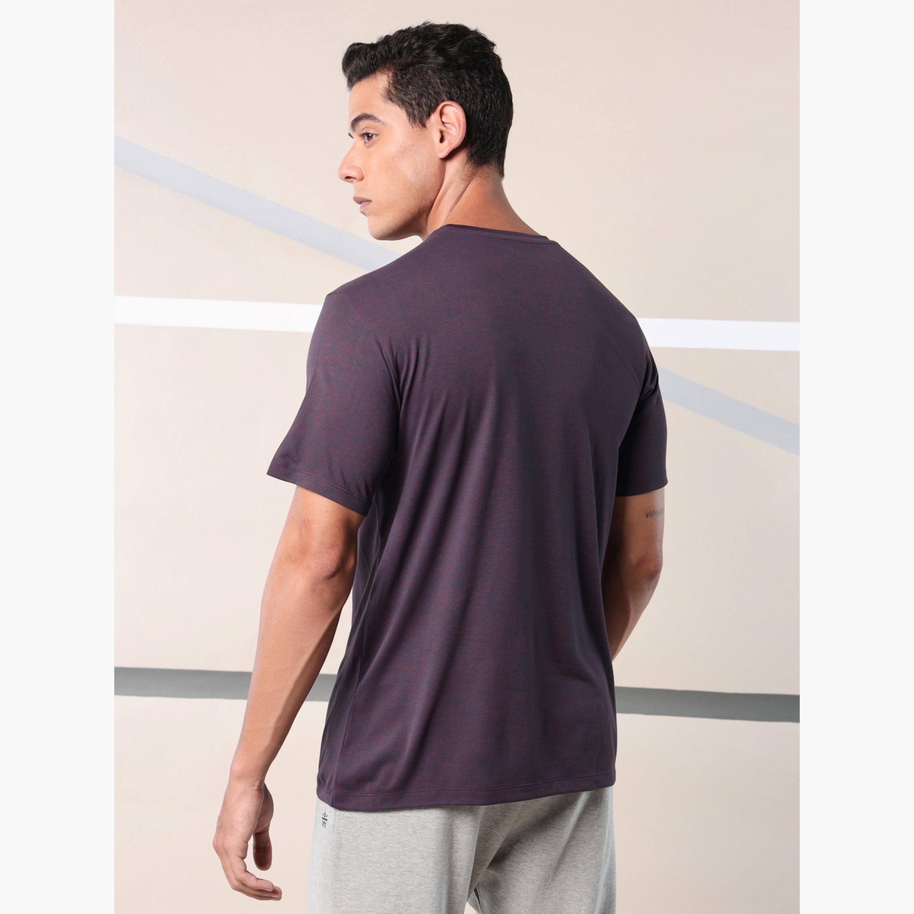 Cult X Styli Men's Move All Day Purple Comfortech T-shirt-men-clothing-sportswearandactivewear-tshirtsandpolos-image-6
