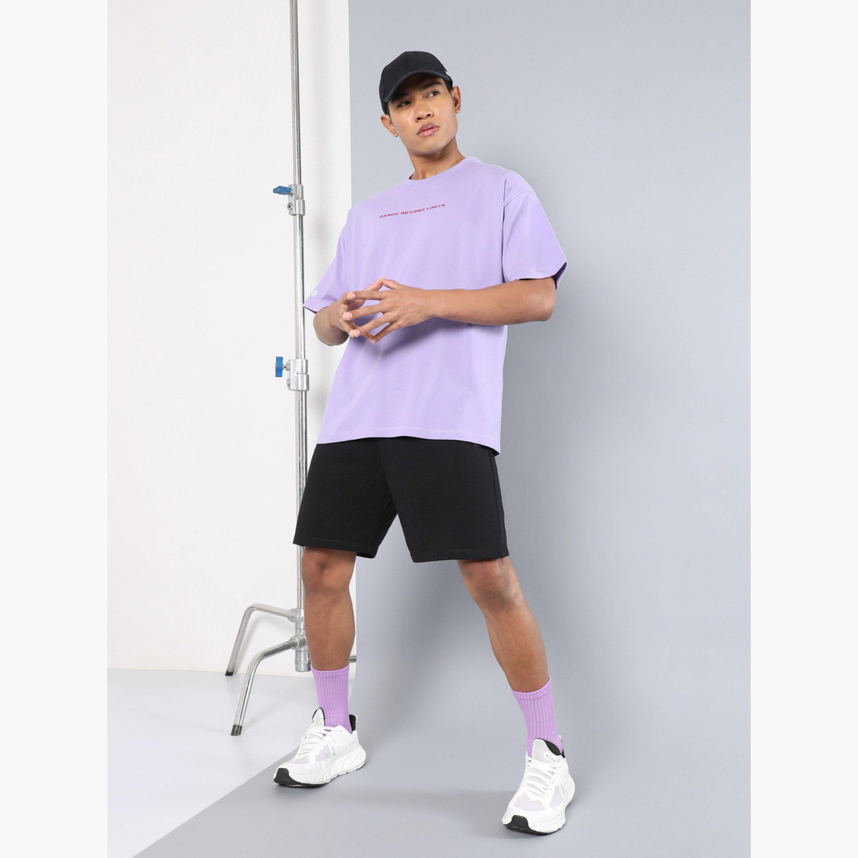Cult X Styli Men Oversized Dance Back Print T-Shirt-men-clothing-sportswearandactivewear-tshirtsandpolos-image-2