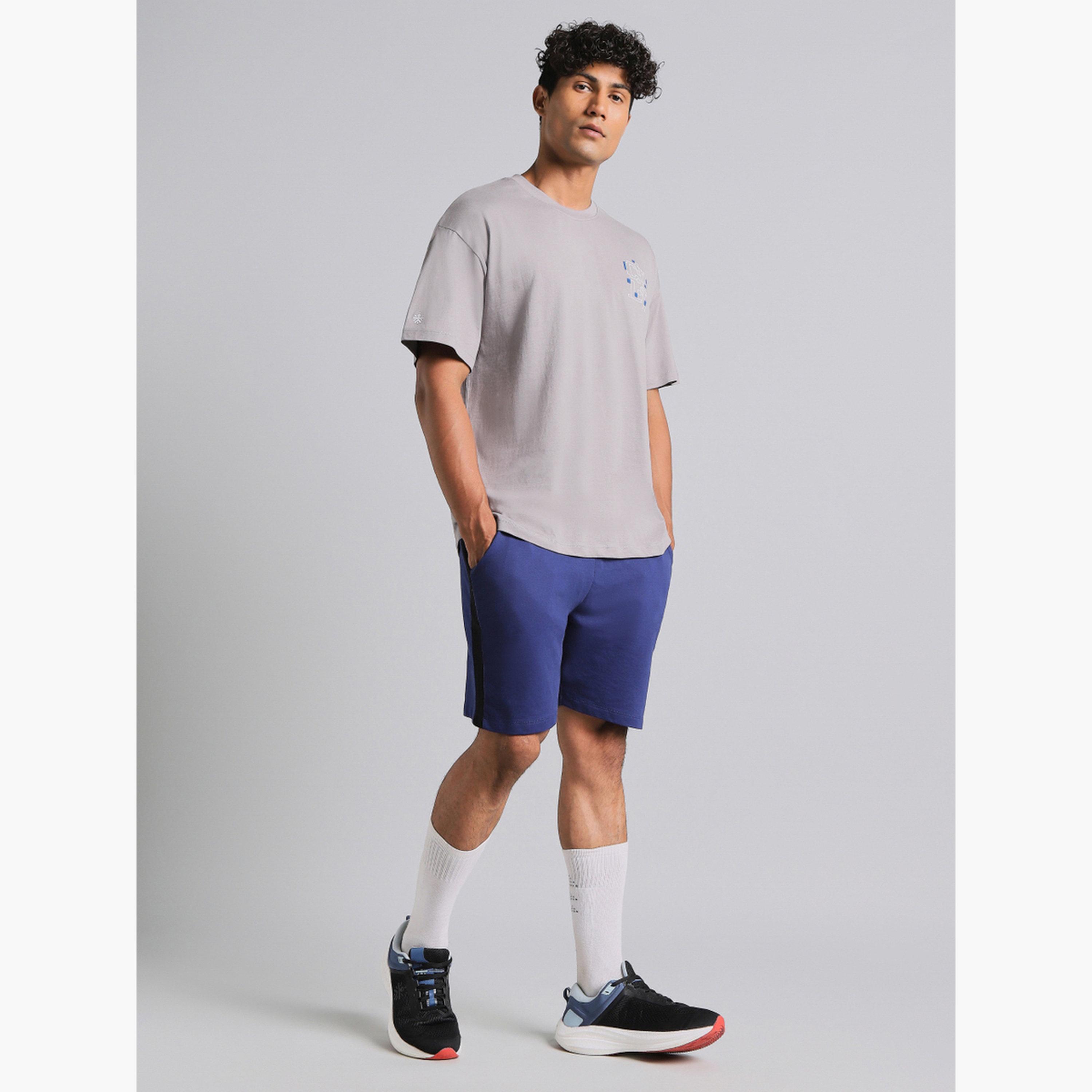 Cult X Styli Men's Grey Cult Power Play Oversized Fit T-shirt-men-clothing-sportswearandactivewear-tshirtsandpolos-image-2