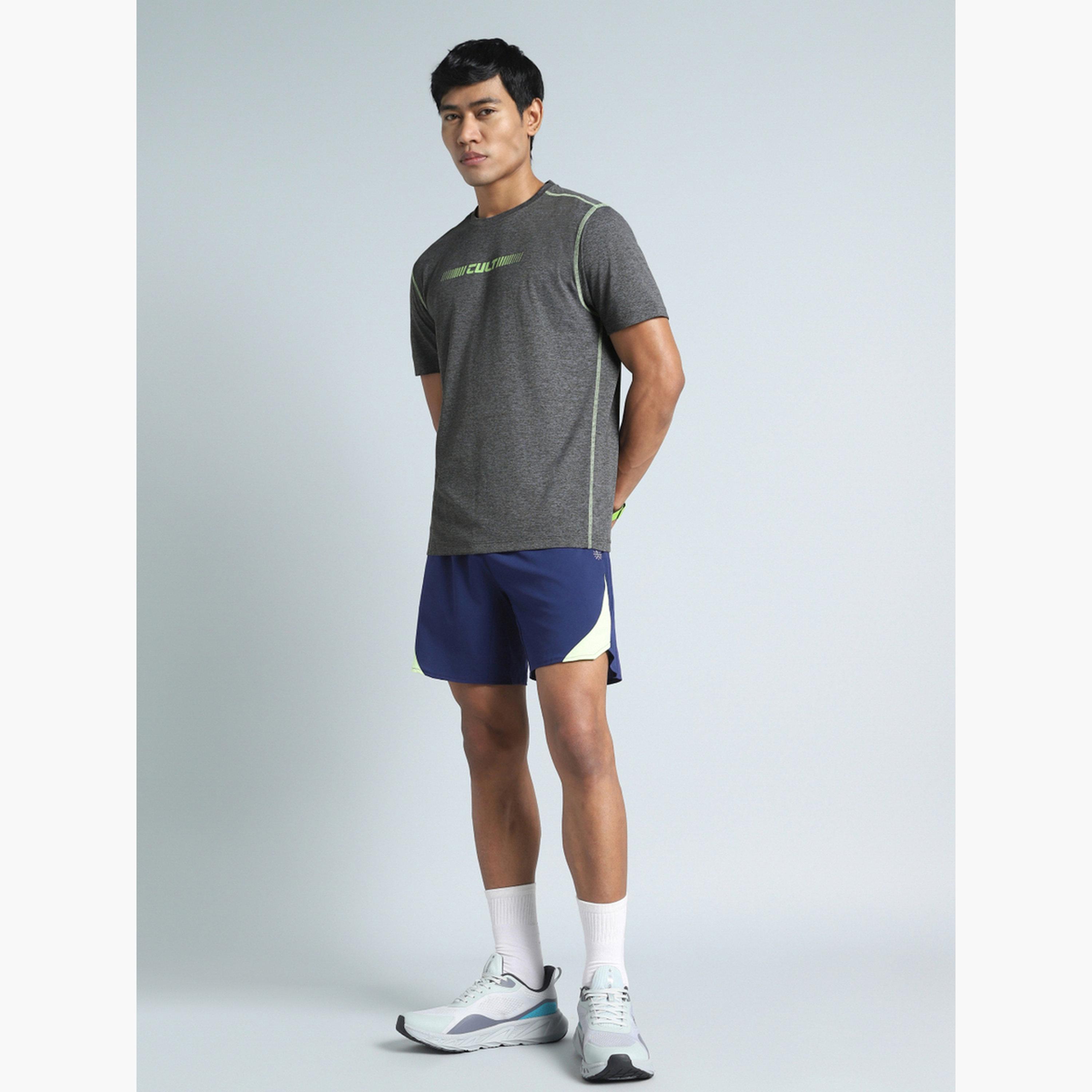 Cult X Styli Men's Dark GreyTraining HIIT COMFORtech T-shirt-men-clothing-sportswearandactivewear-tshirtsandpolos-image-2