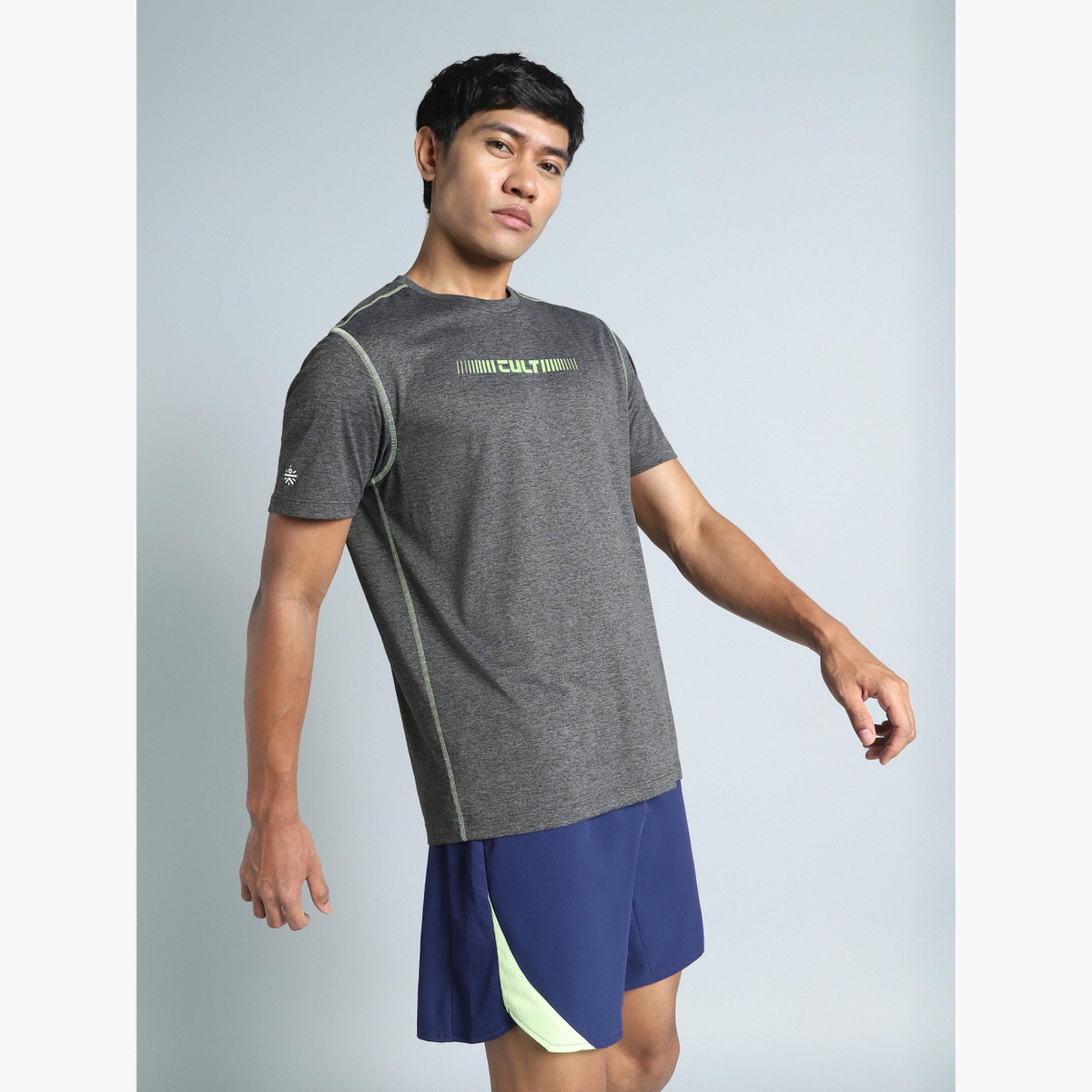 تي شيرت Cult X Styli للرجال باللون الرمادي الداكن للتدريب HIIT COMFORtech-men-clothing-sportswearandactivewear-tshirtsandpolos-image-5