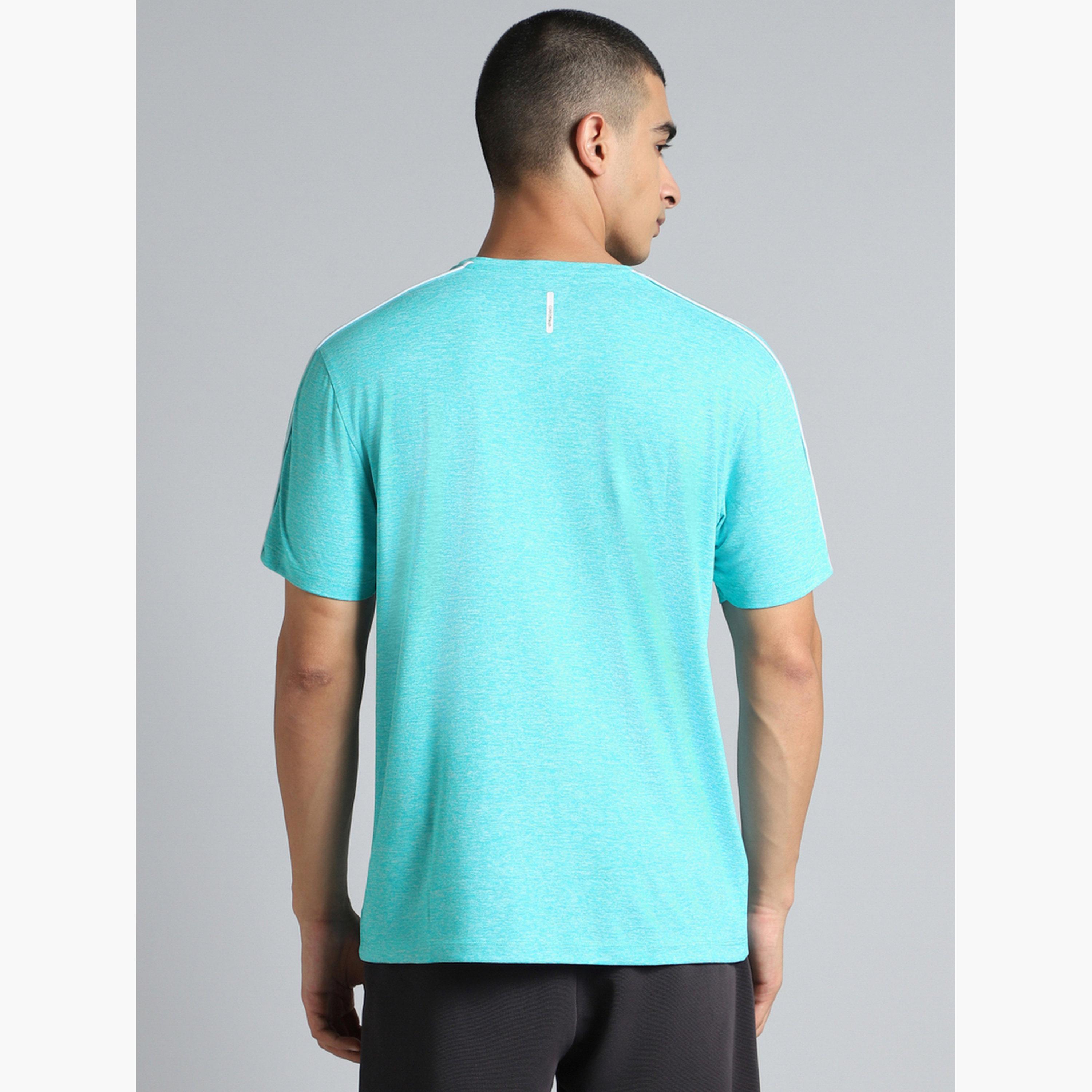 تيشيرت رجالي Active Day باللون الأزرق المائي بتقنية COMFORtech من Cult X Styli-men-clothing-sportswearandactivewear-tshirtsandpolos-image-6