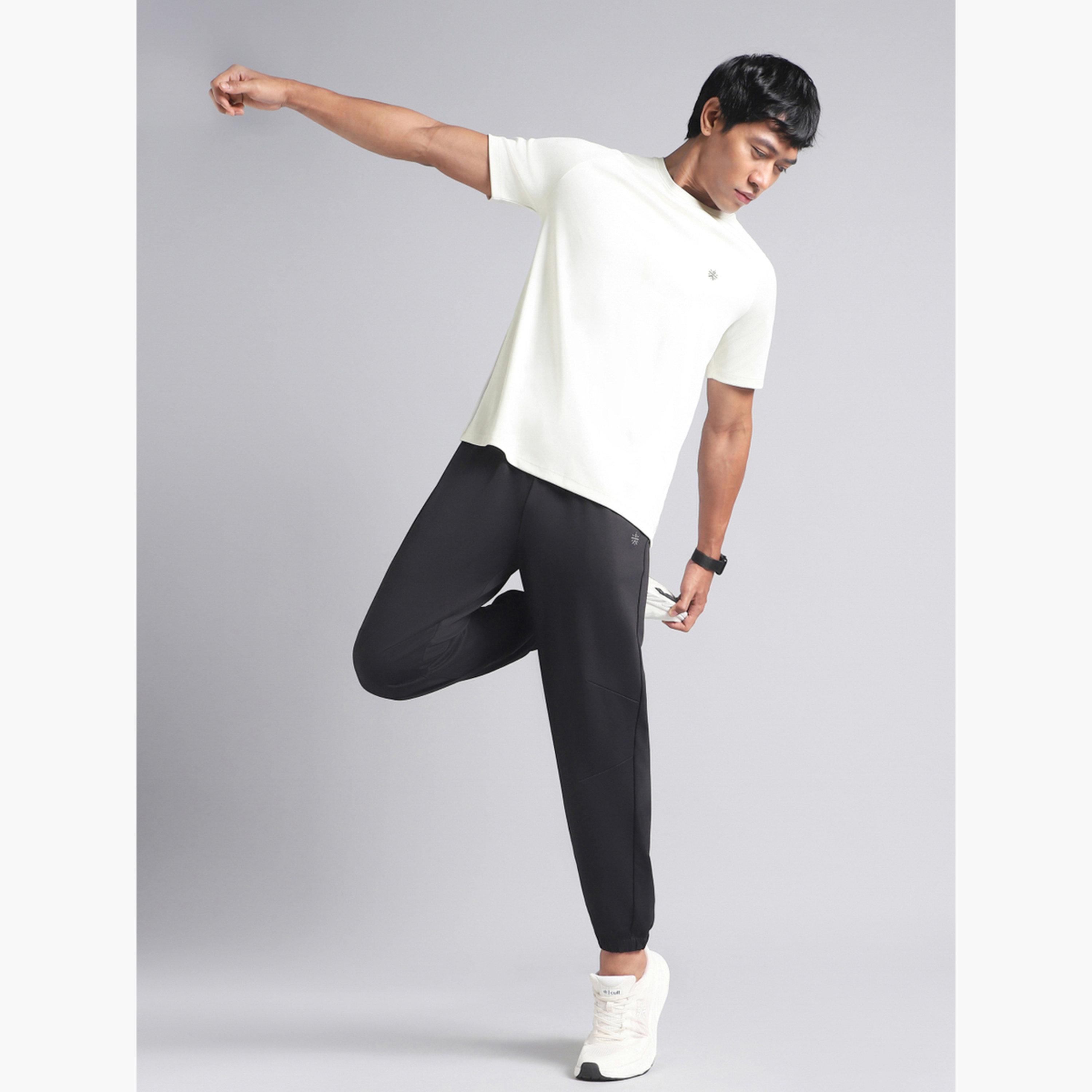 Cult X Styli Men's Off White Training Essential Recycled Poly T-shirt-men-clothing-sportswearandactivewear-tshirtsandpolos-image-3