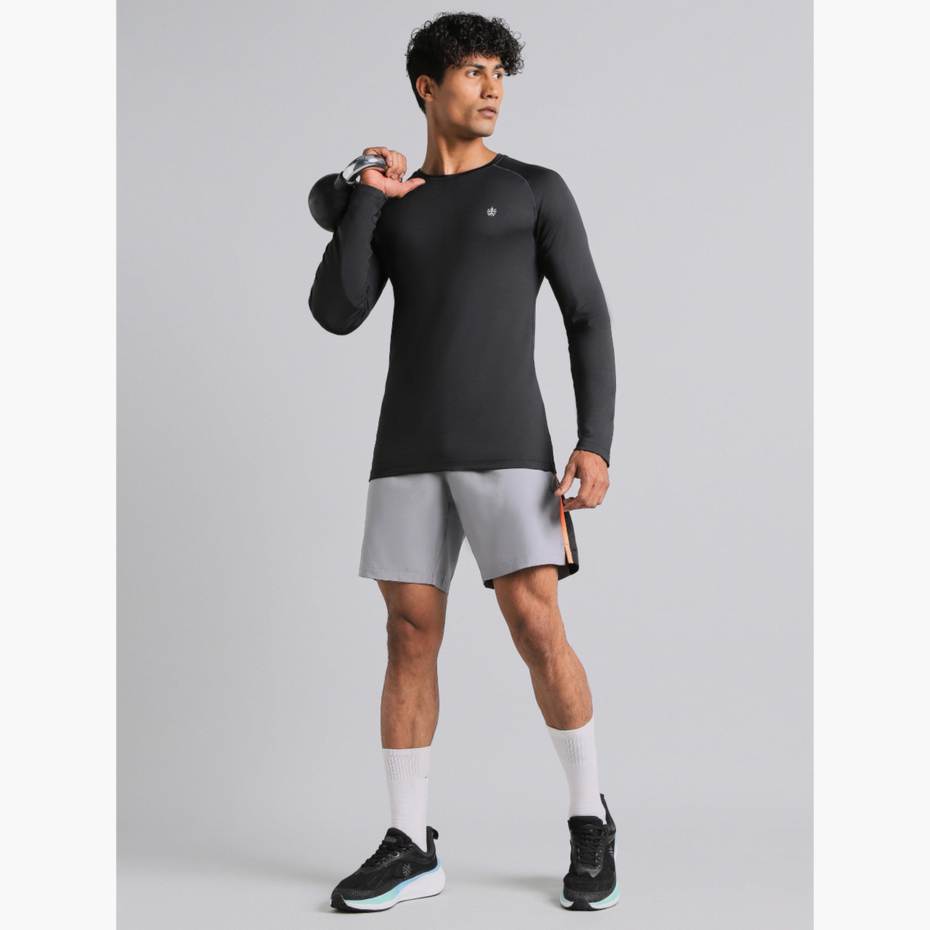 Cult X Styli Men's Black Build Up Performance Recycled Poly T-shirt-men-clothing-sportswearandactivewear-tshirtsandpolos-image-3