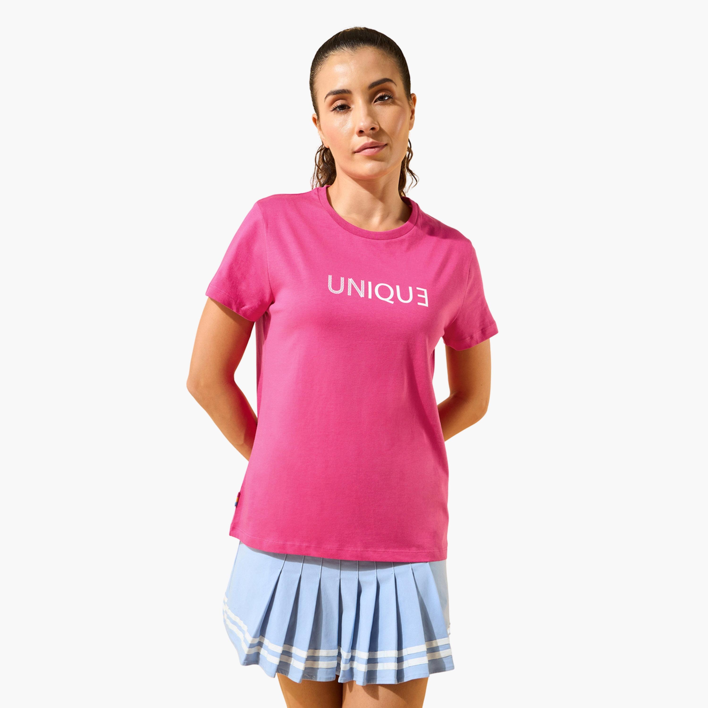 تيشرت مطبوع-sports-women-clothing-tshirtsandvests-image-1