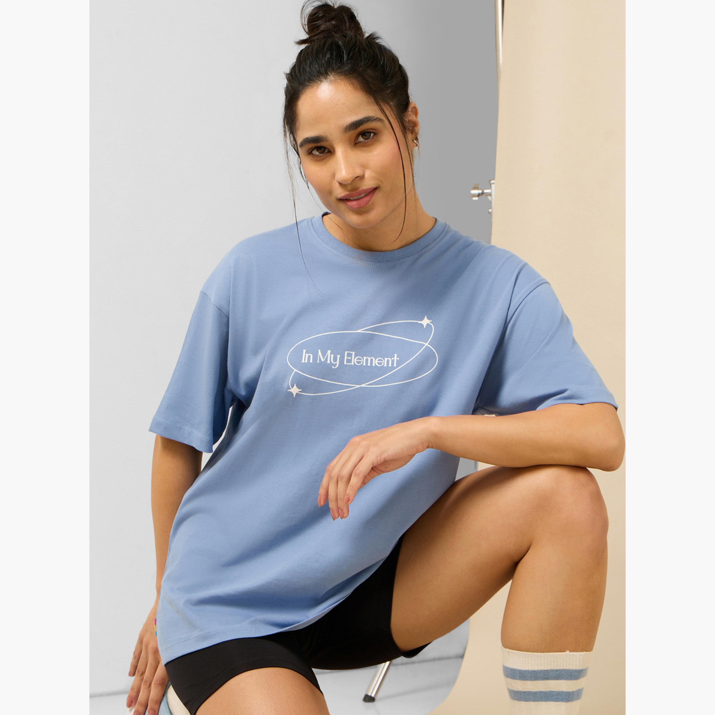 تيشرت مطبوع-sports-women-clothing-tshirtsandvests-image-4