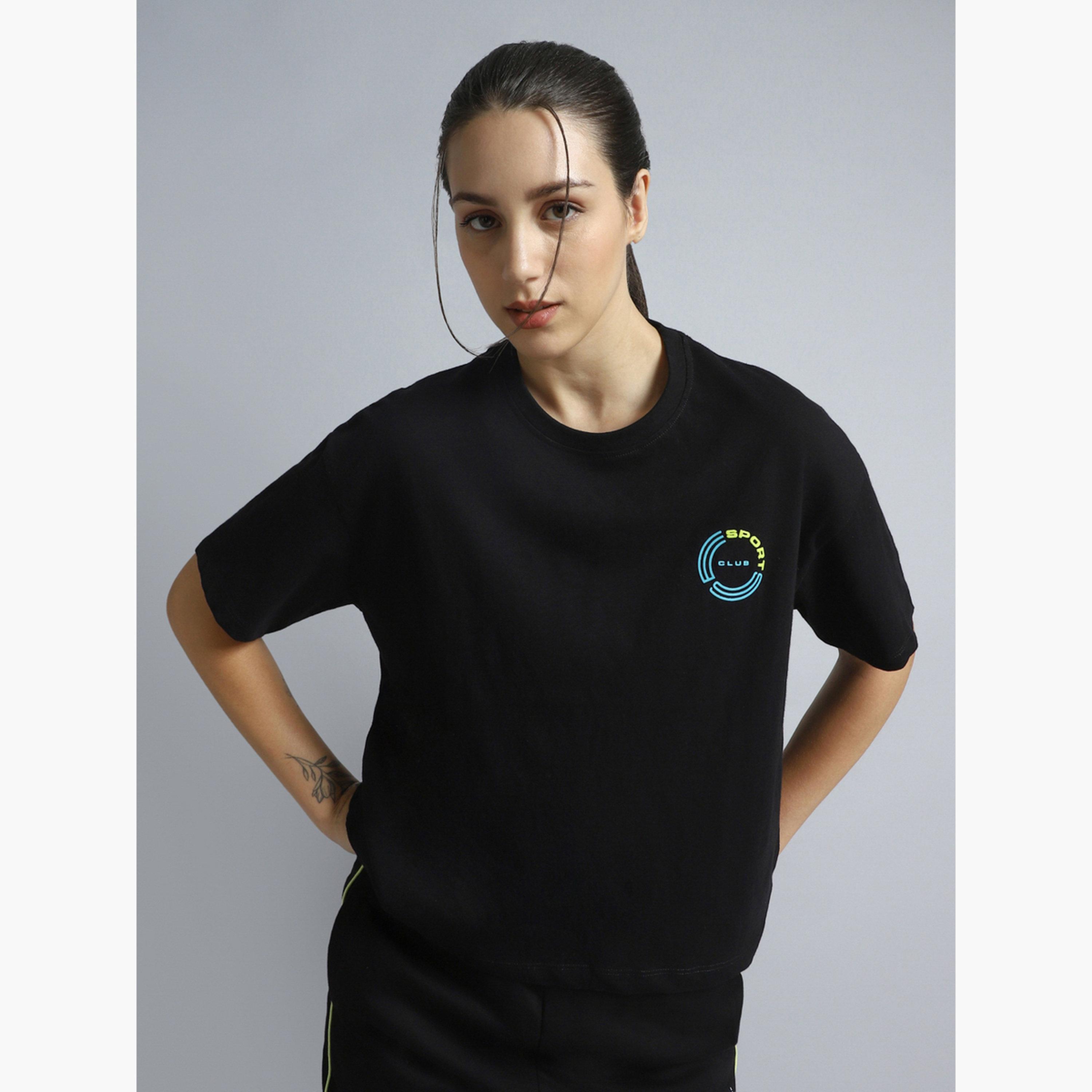 تيشرت نادي رياضي قصة مريحة-sports-women-clothing-tshirtsandvests-image-4