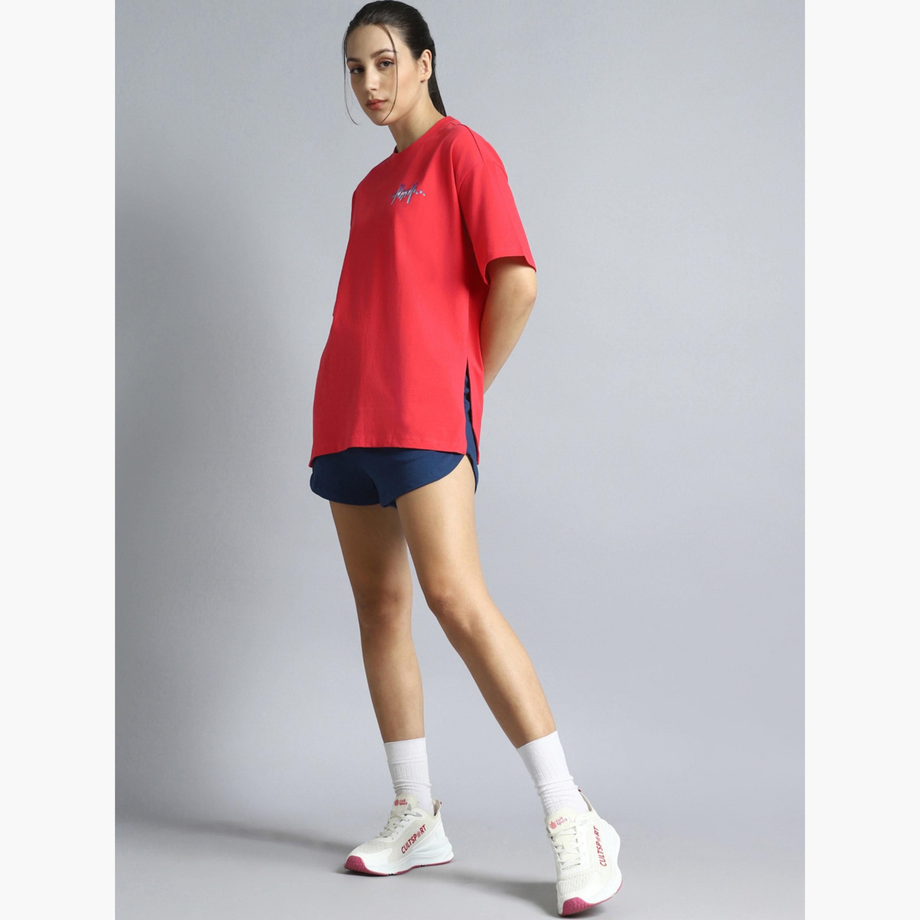 تيشرت مطبوع قصة واسعة-sports-women-clothing-tshirtsandvests-image-4
