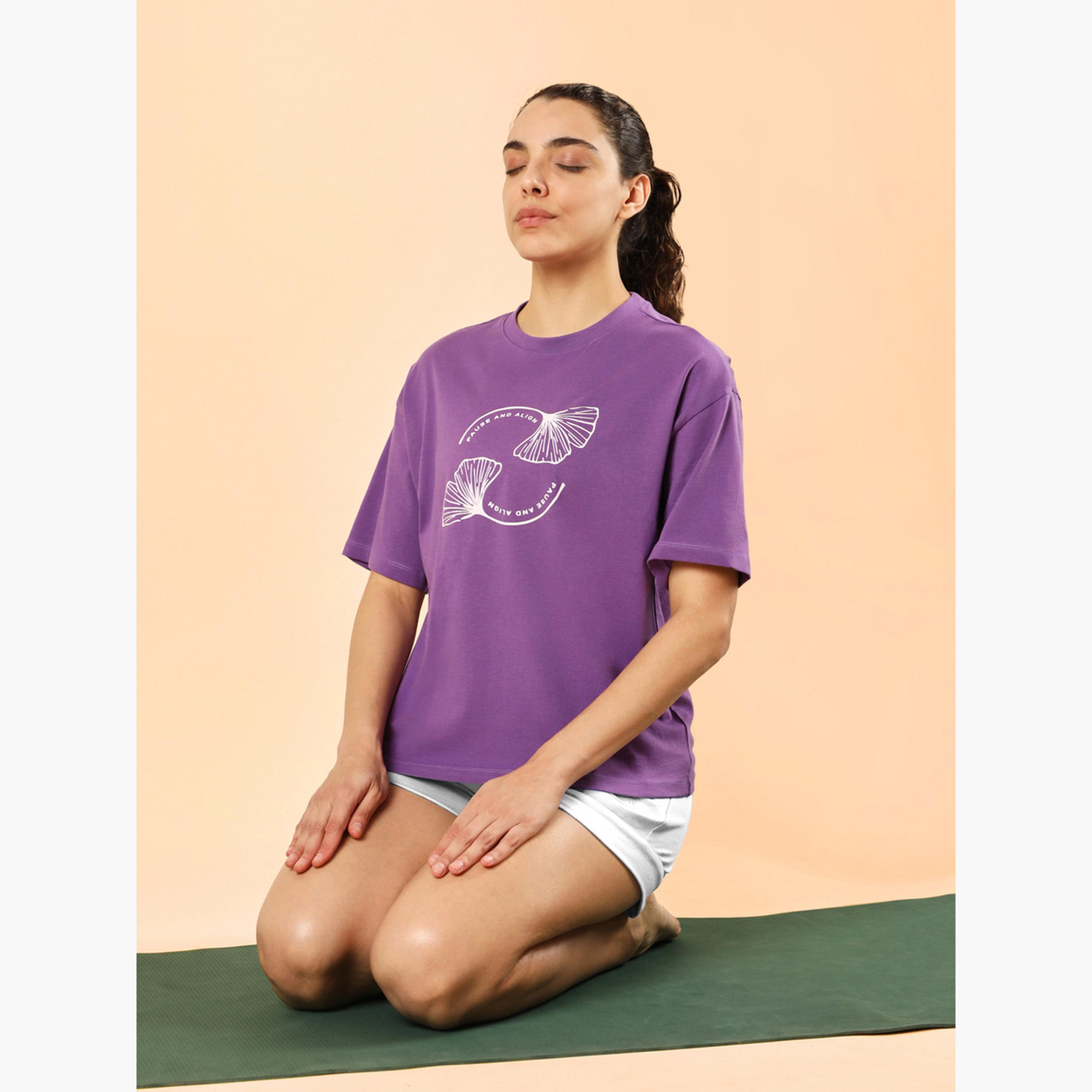 تيشرت مطبوع-sports-women-clothing-tshirtsandvests-image-3