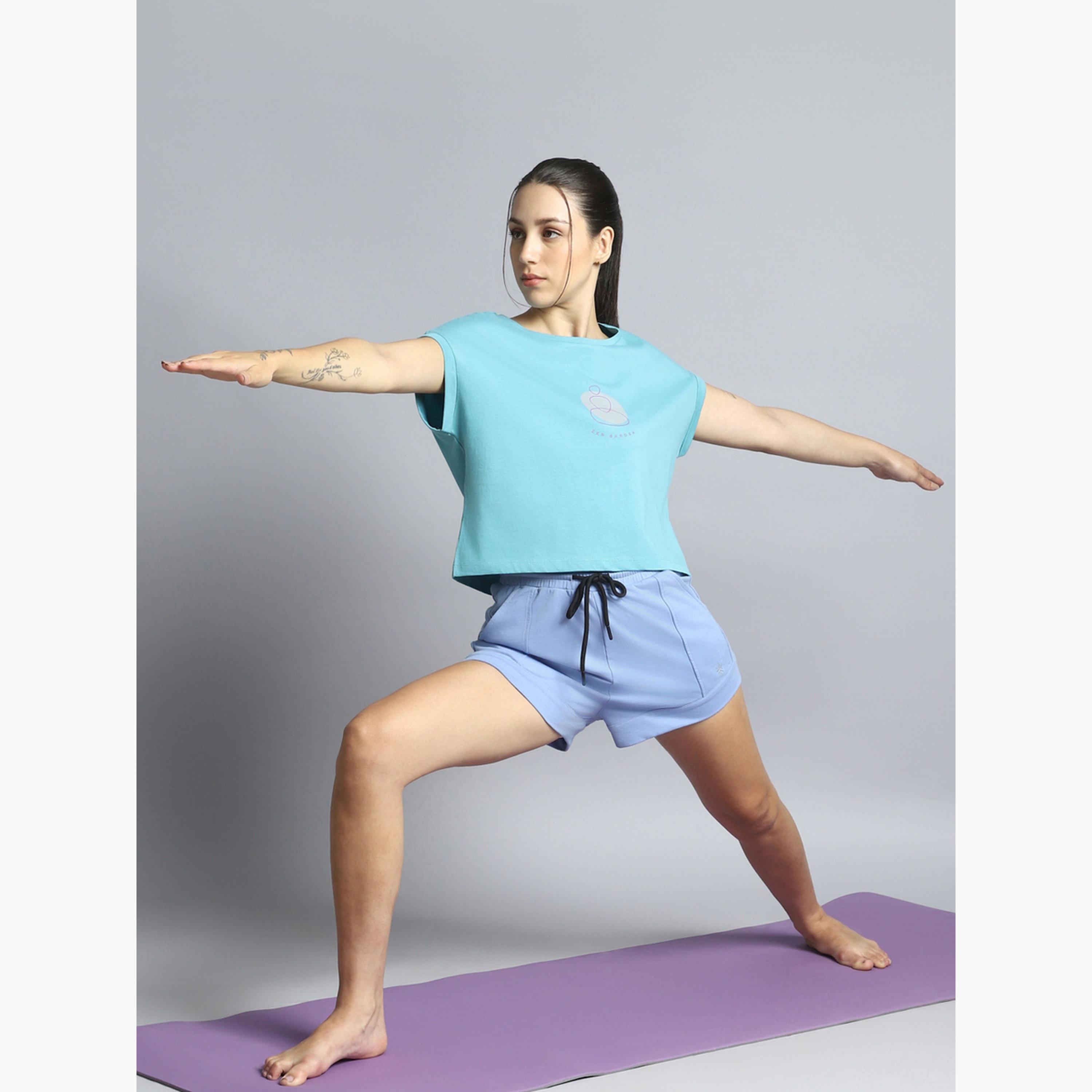 تيشرت جرافيك يوجا هارموني-sports-women-clothing-tshirtsandvests-image-3