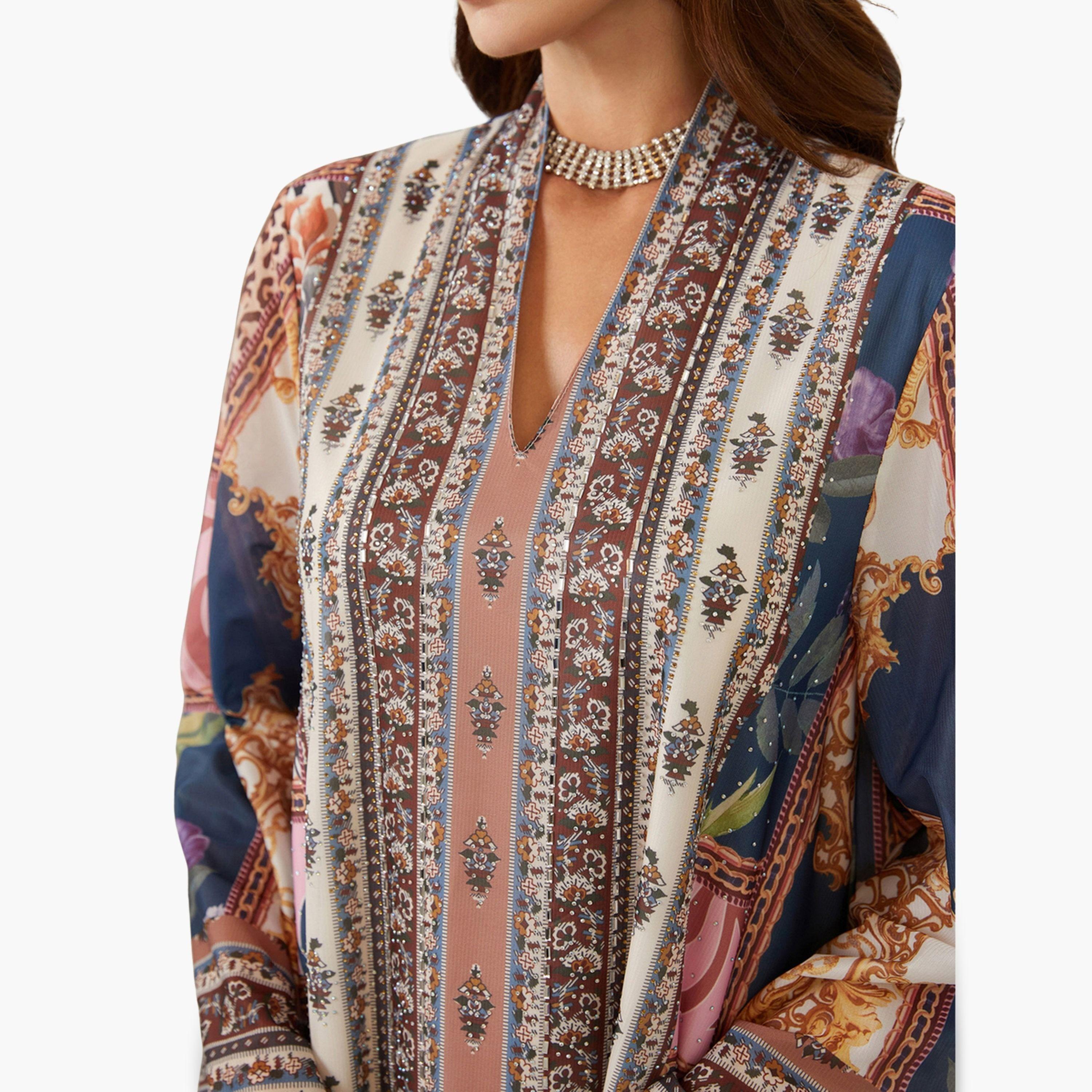 جلابية مطبعة بقصة واسعة-women-arabicclothing-jalabiyas-image-5