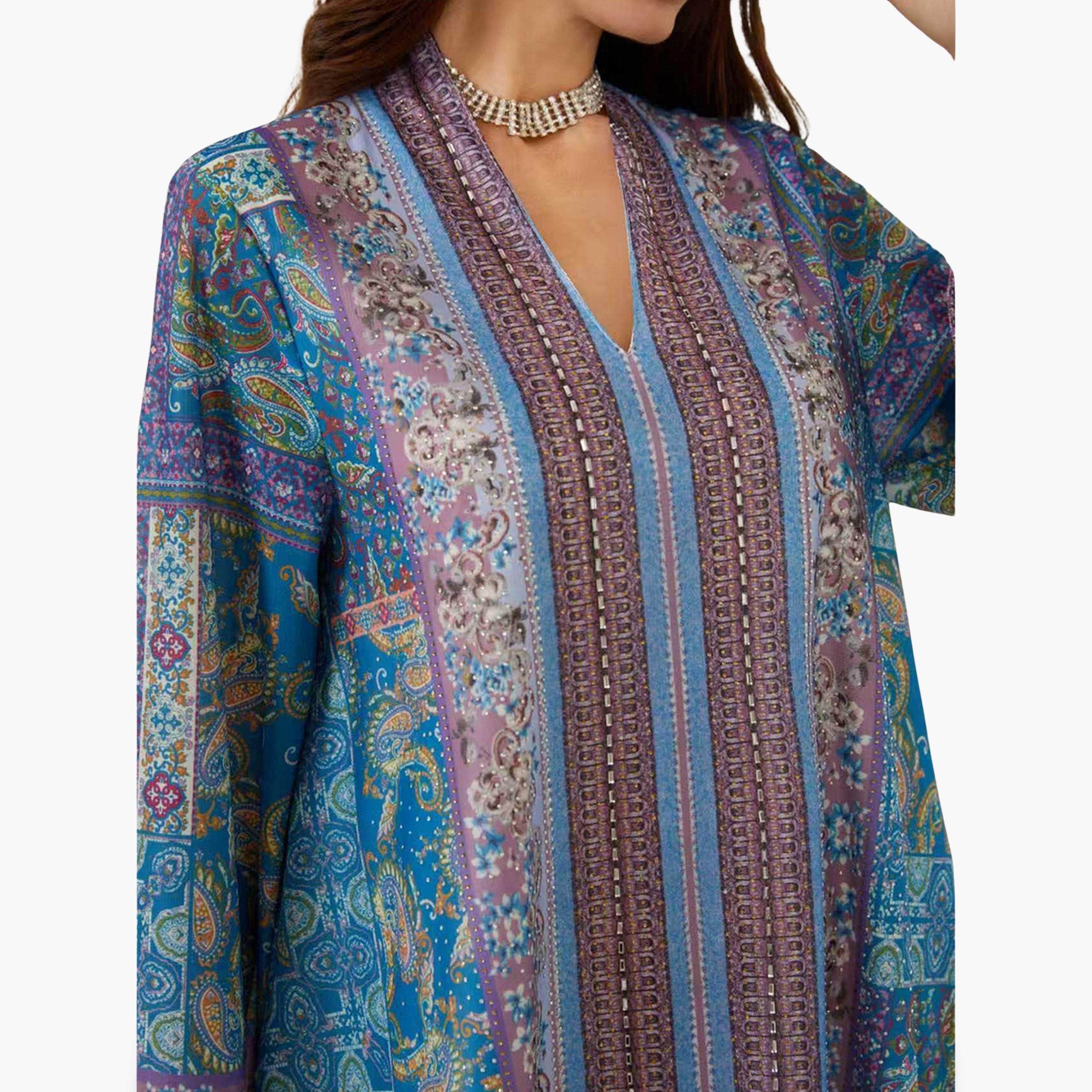 جلابية مطبعة بقصة واسعة-women-arabicclothing-jalabiyas-image-5