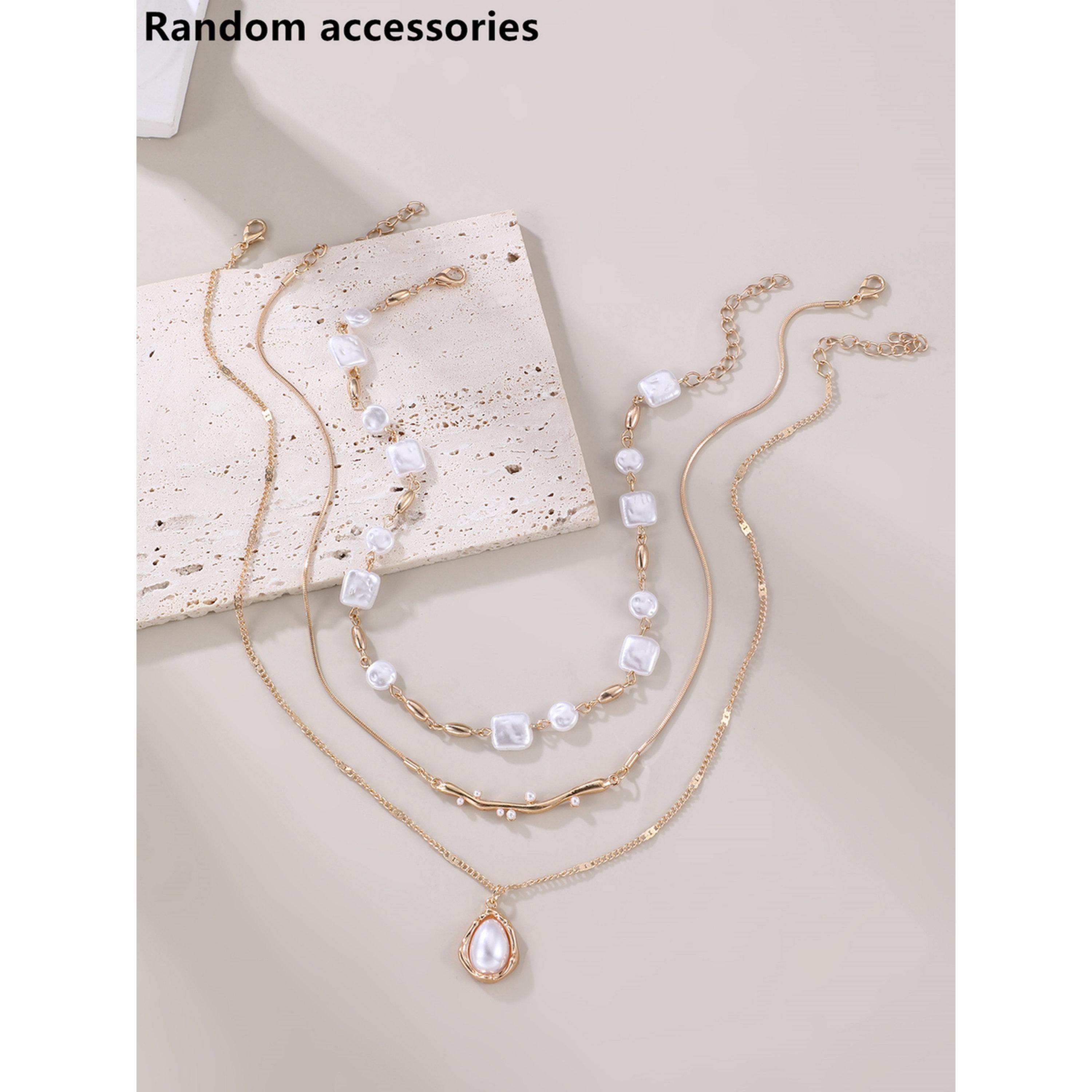 طقم 3 قطع عقود لؤلؤ صناعي متعدد الطبقات-women-watchesandjewellery-jewellery-necklacesandpendants-image-3