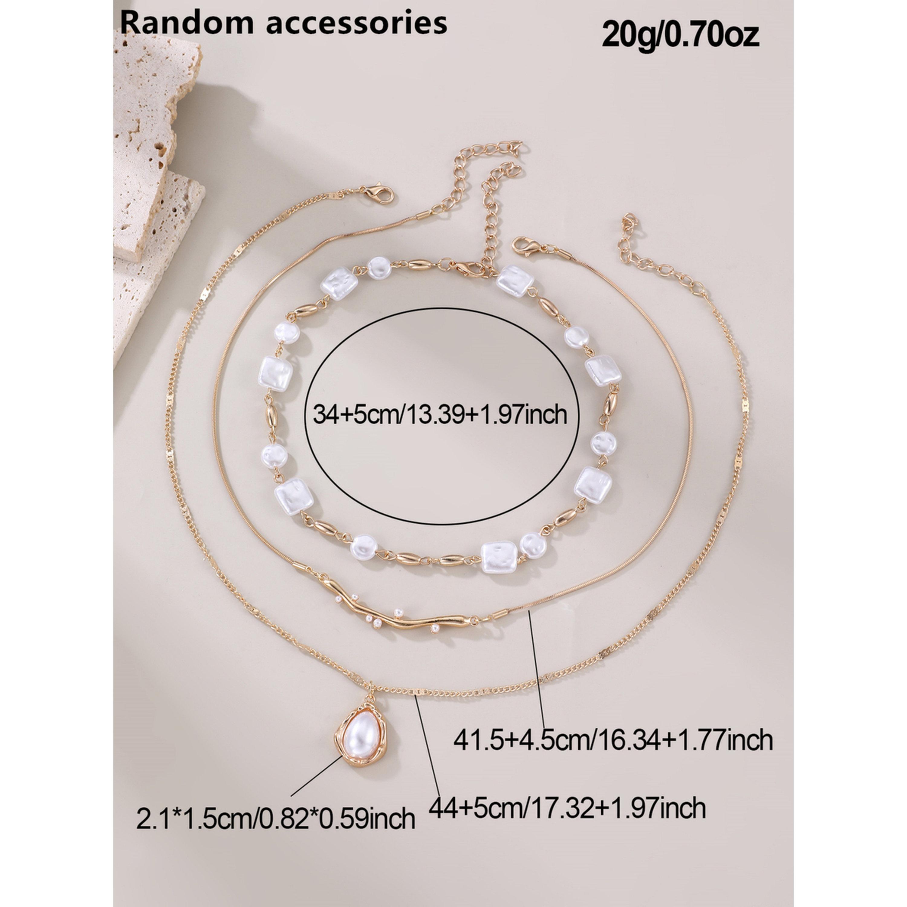 طقم 3 قطع عقود لؤلؤ صناعي متعدد الطبقات-women-watchesandjewellery-jewellery-necklacesandpendants-image-5