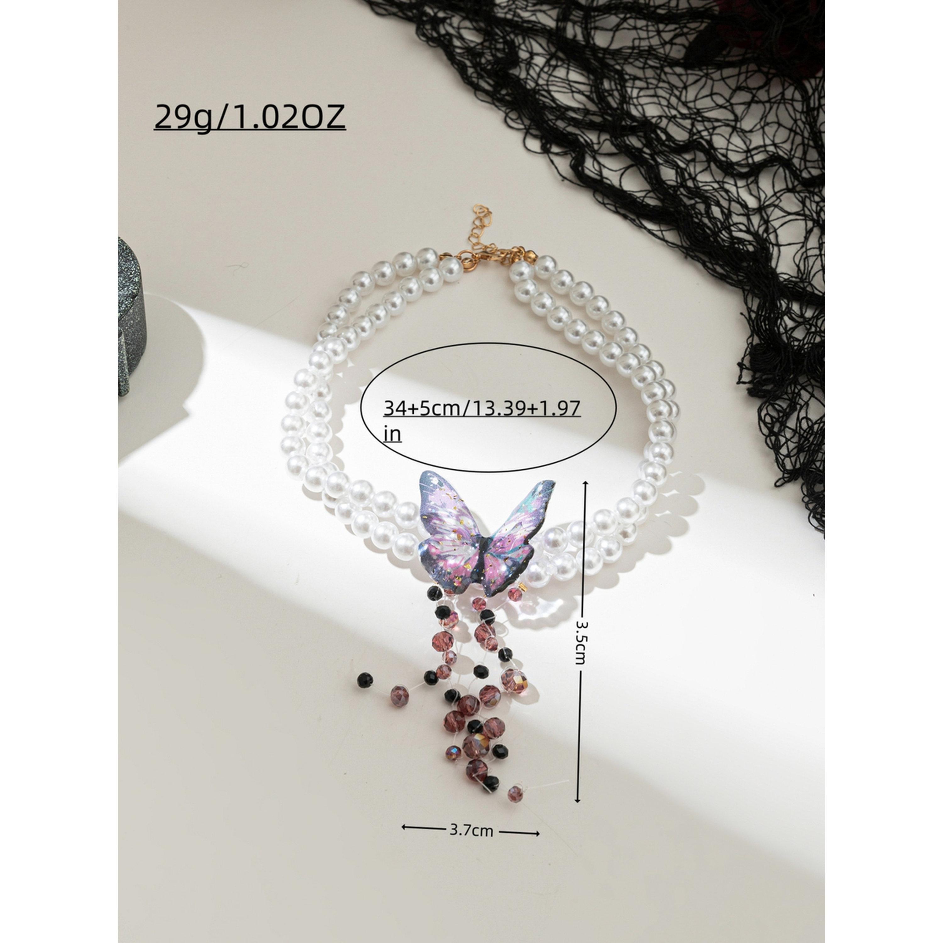 Take Two Blue Purple Pearl Choker Necklace-women-watchesandjewellery-jewellery-necklacesandpendants-image-5