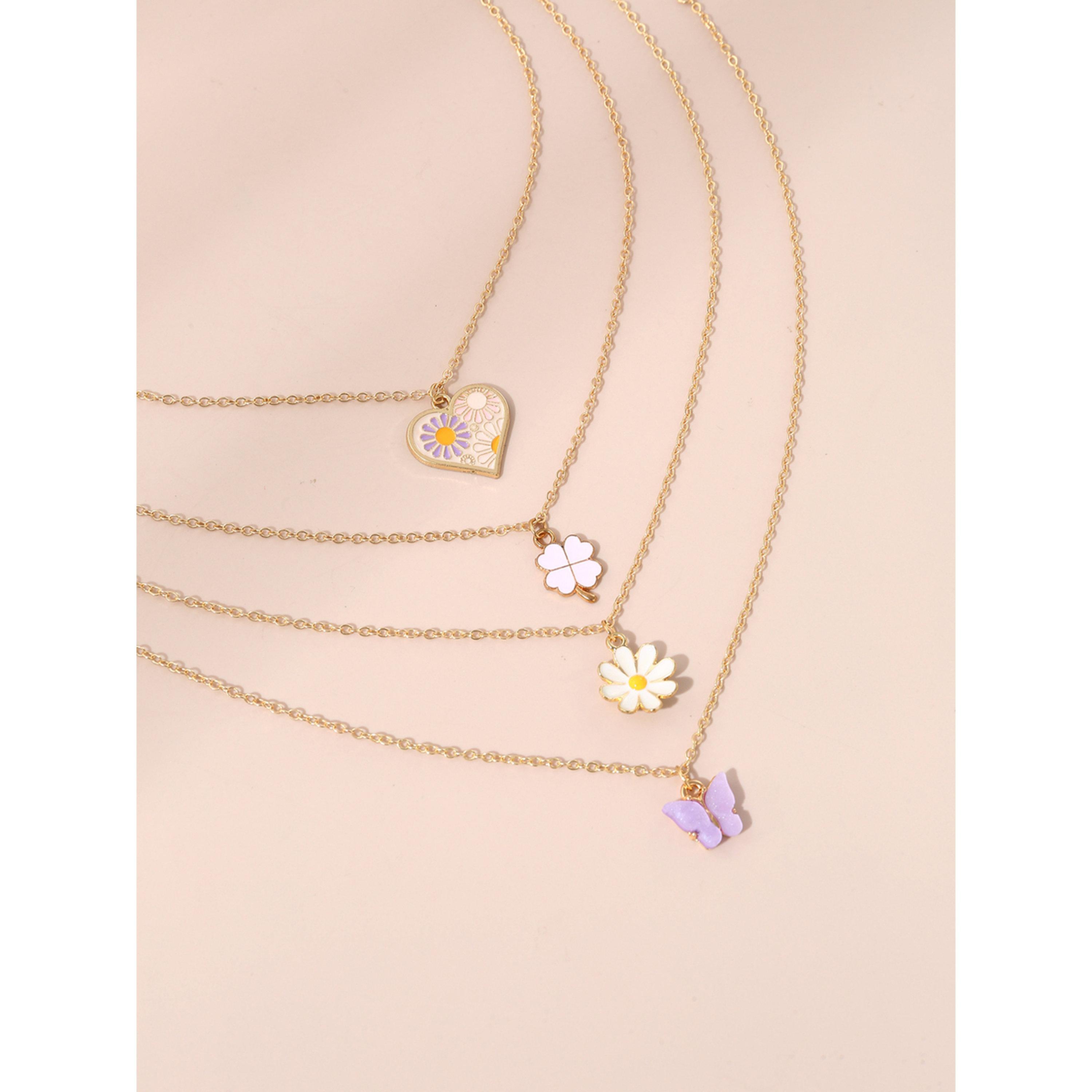 طقم 4 قطع عقود بدلايات-women-watchesandjewellery-jewellery-necklacesandpendants-image-6