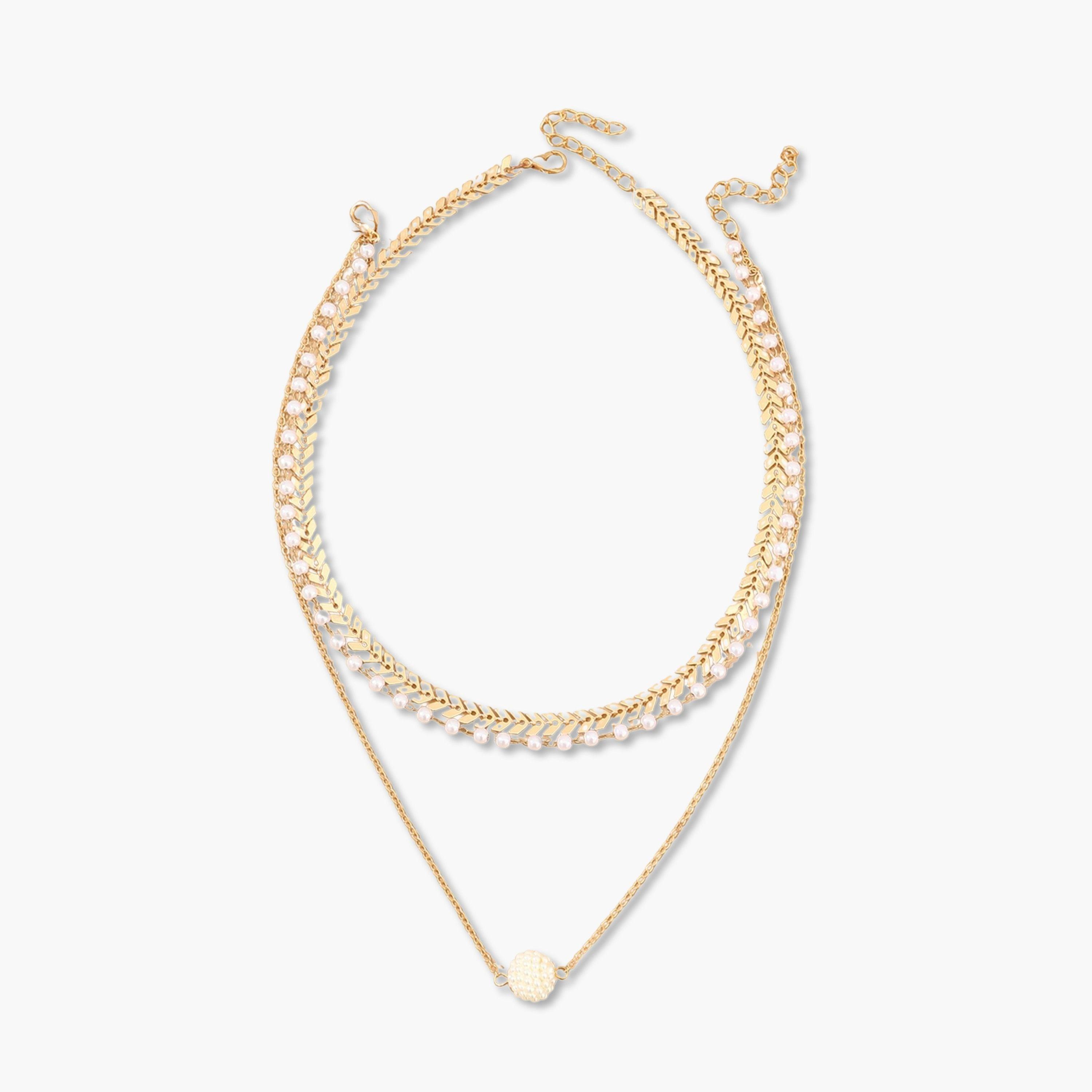 طقم قطعتين عقود متعددة الطبقات-women-watchesandjewellery-jewellery-necklacesandpendants-image-1