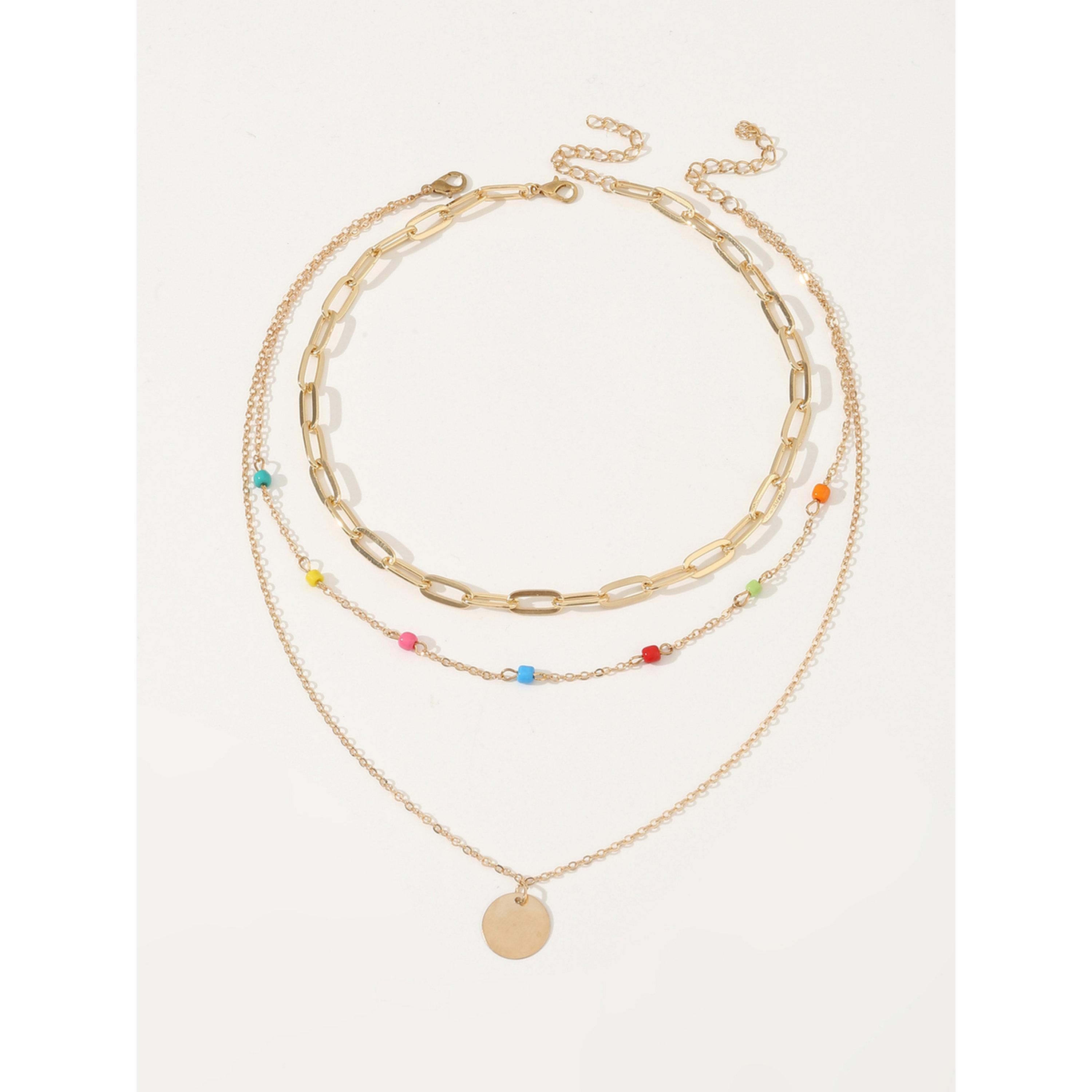 طقم قطعتين عقود متعددة الطبقات-women-watchesandjewellery-jewellery-necklacesandpendants-image-1
