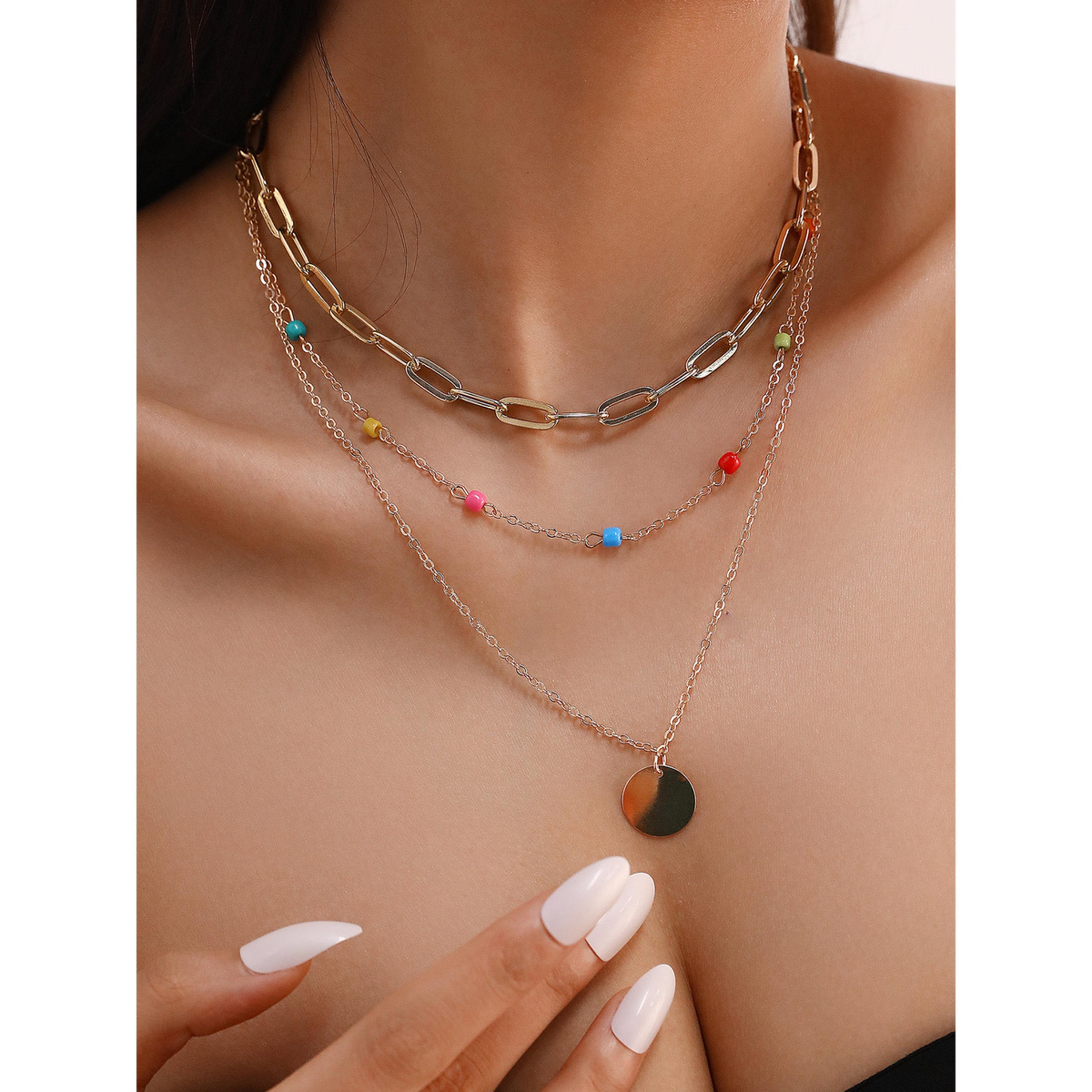 طقم قطعتين عقود متعددة الطبقات-women-watchesandjewellery-jewellery-necklacesandpendants-image-5