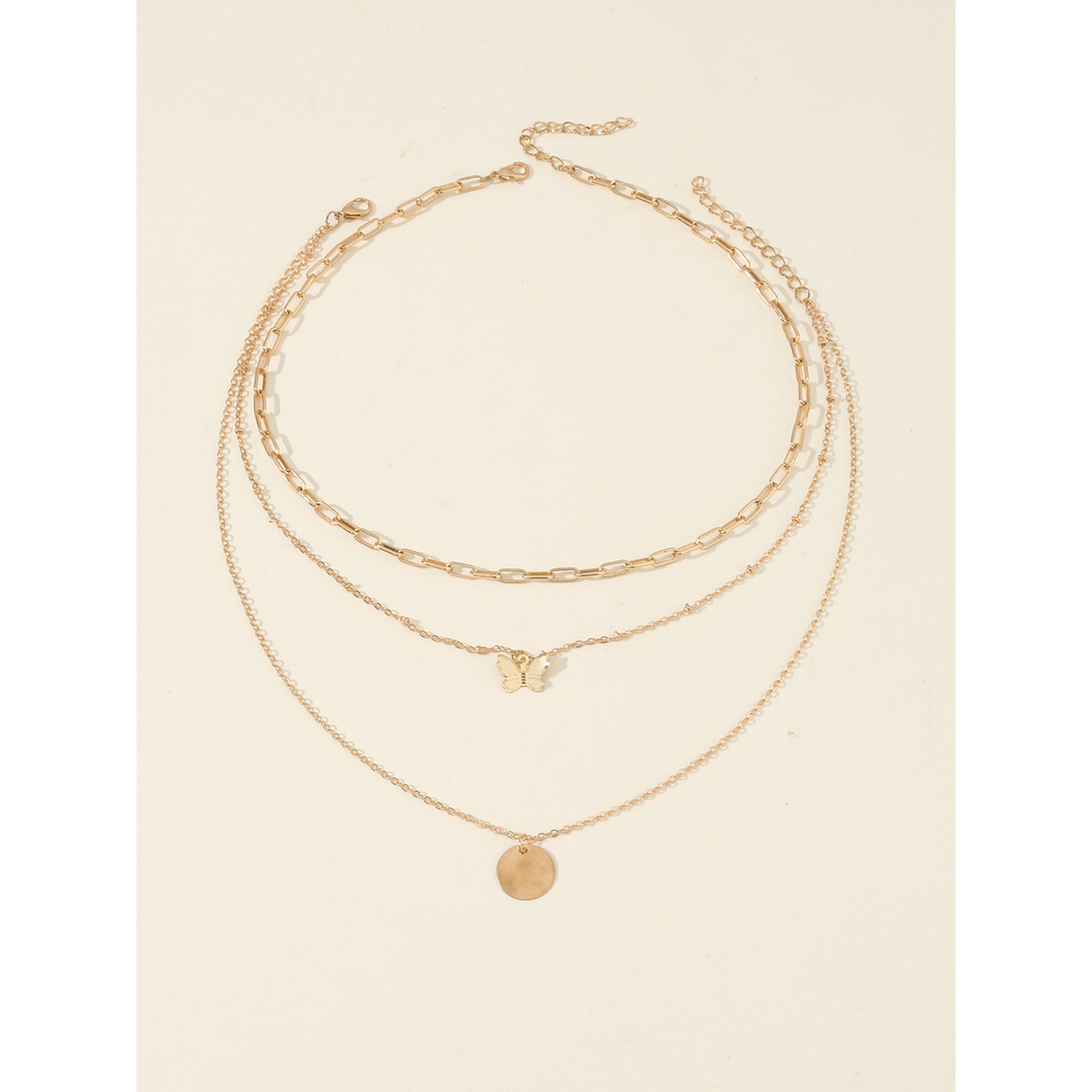 Take Two Pack of 2 - Gold Layered Necklace-women-watchesandjewellery-jewellery-necklacesandpendants-image-1