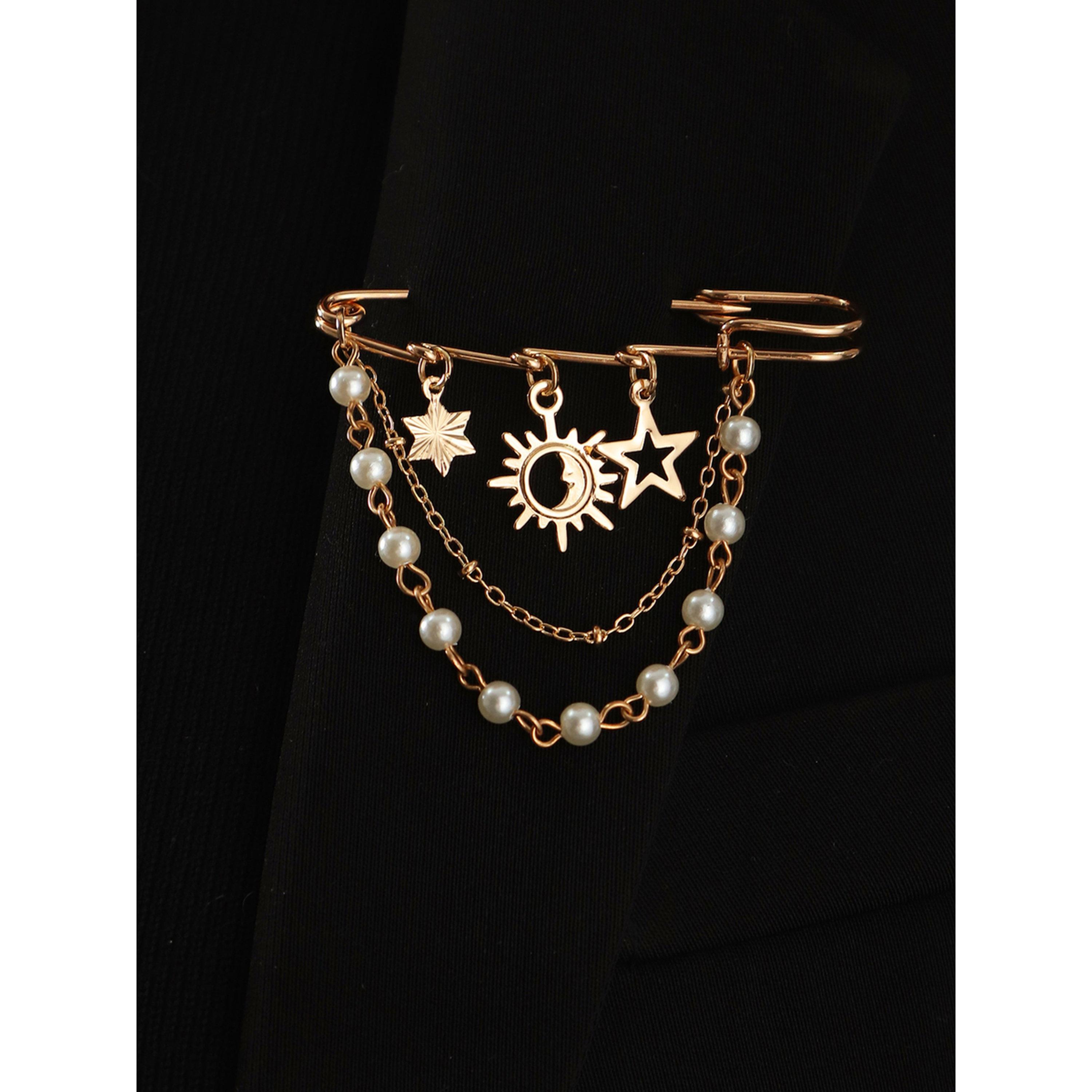 بروش بدلايات سماوية وتفاصيل لؤلؤ-women-watchesandjewellery-jewellery-brooches-image-2