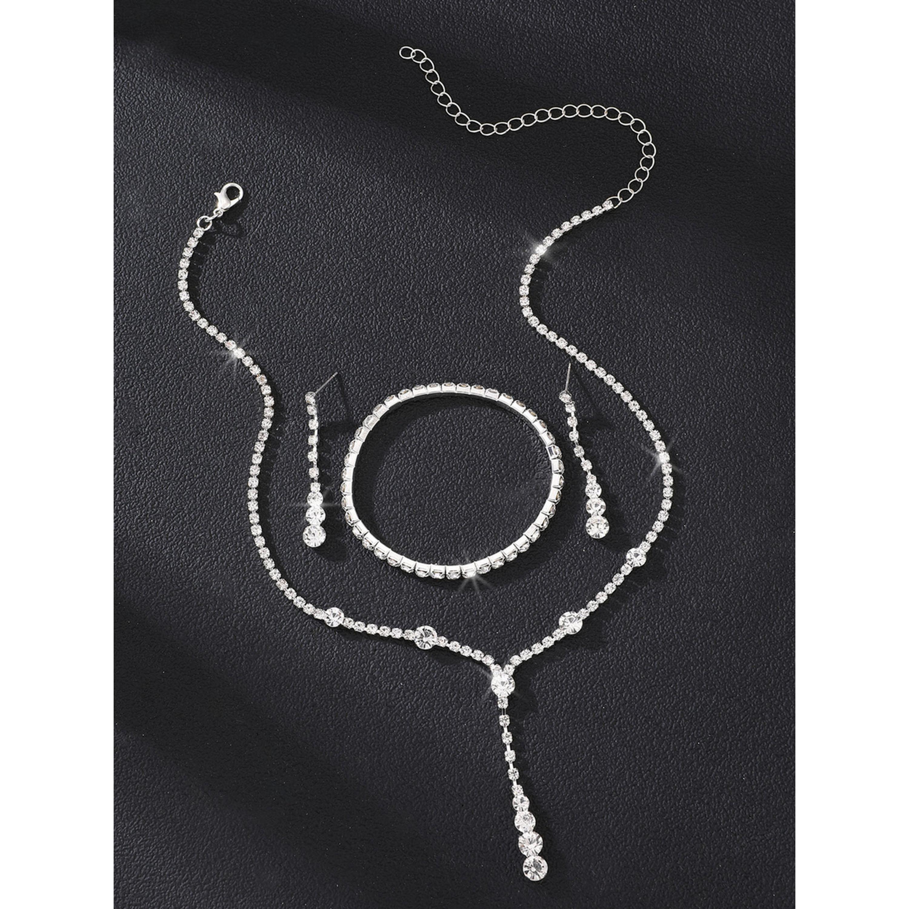 طقم 3 قطع عقد كريستال وسوار وأقراط-women-watchesandjewellery-jewellery-jewellerysets-image-3