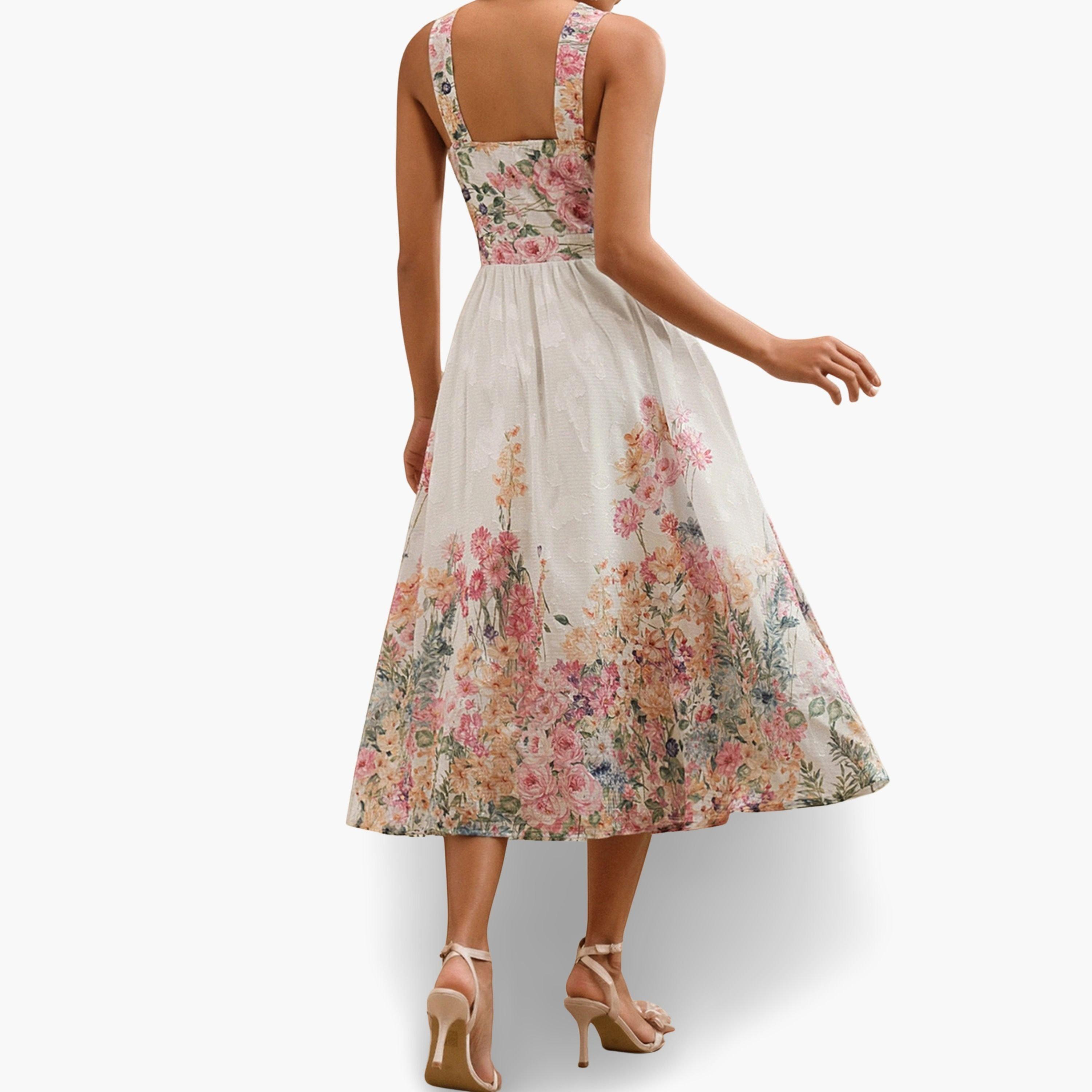 Take Two Women Floral Print Strappy Midi Dress-women-clothing-dresses-image-4