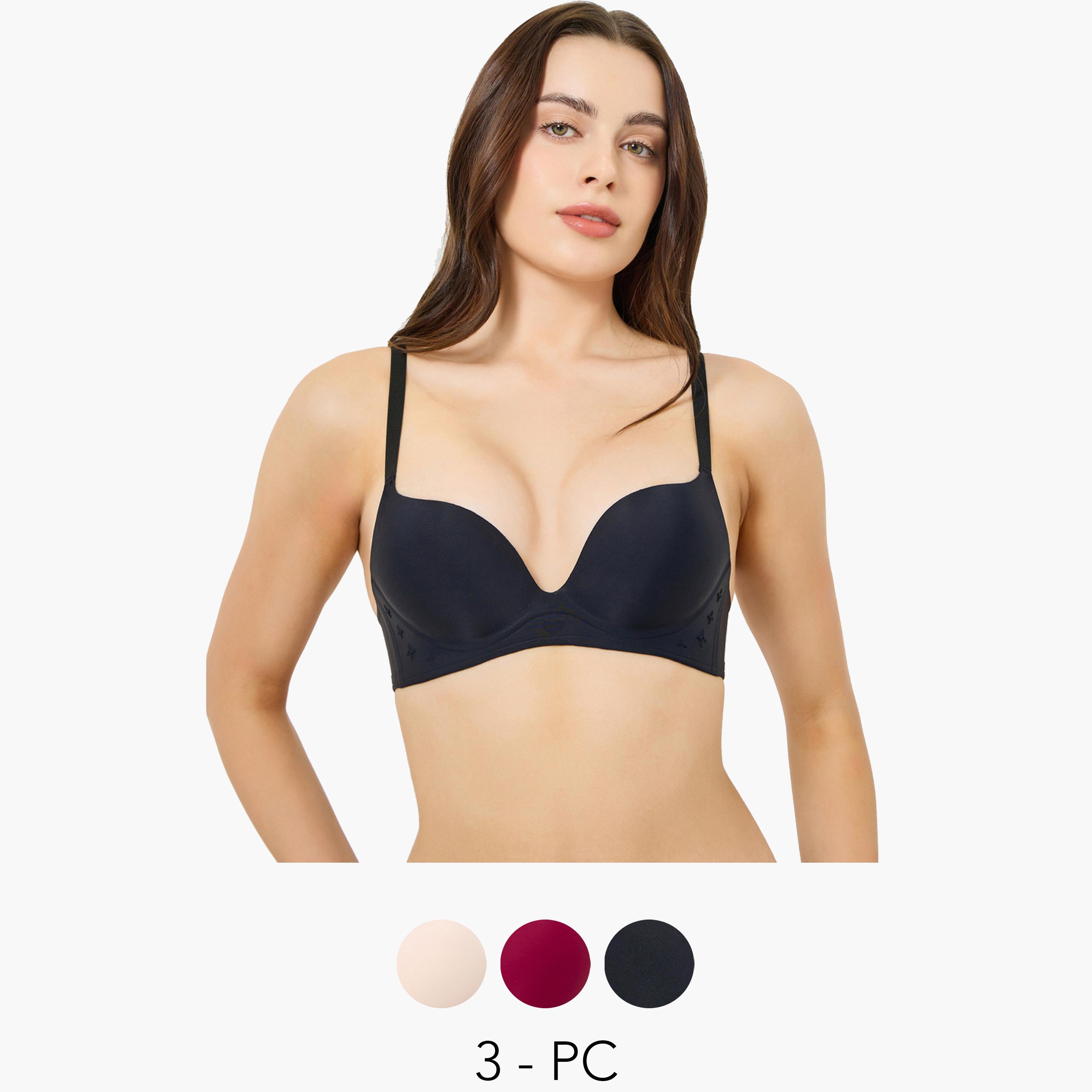 عبوة من 3 قطع - حمالة صدر تيشيرت مبطنة-women-clothing-lingerie-bras-image-1
