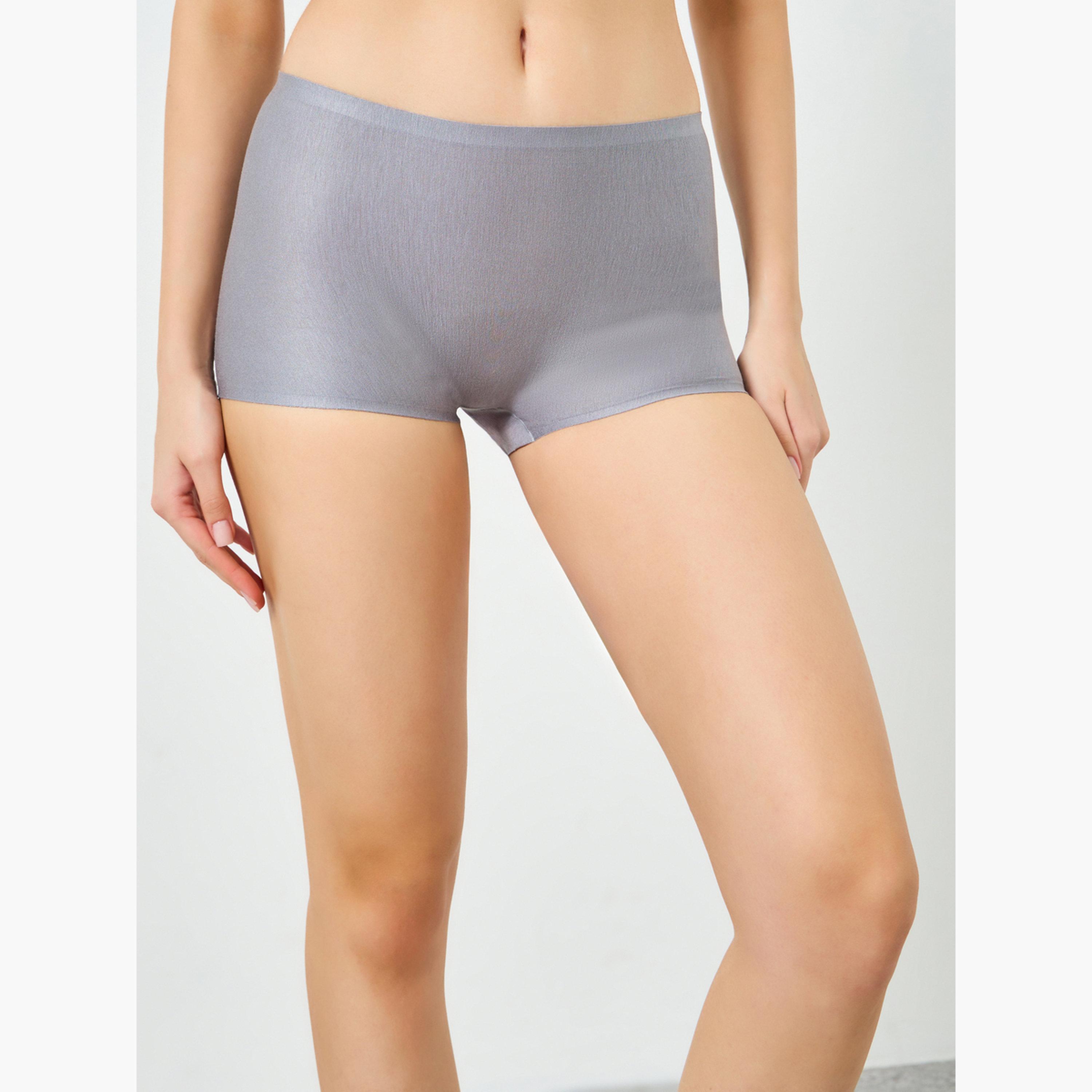 مجموعة من 4 بوي شورت سادة-women-clothing-lingerie-lingeriesets-image-5