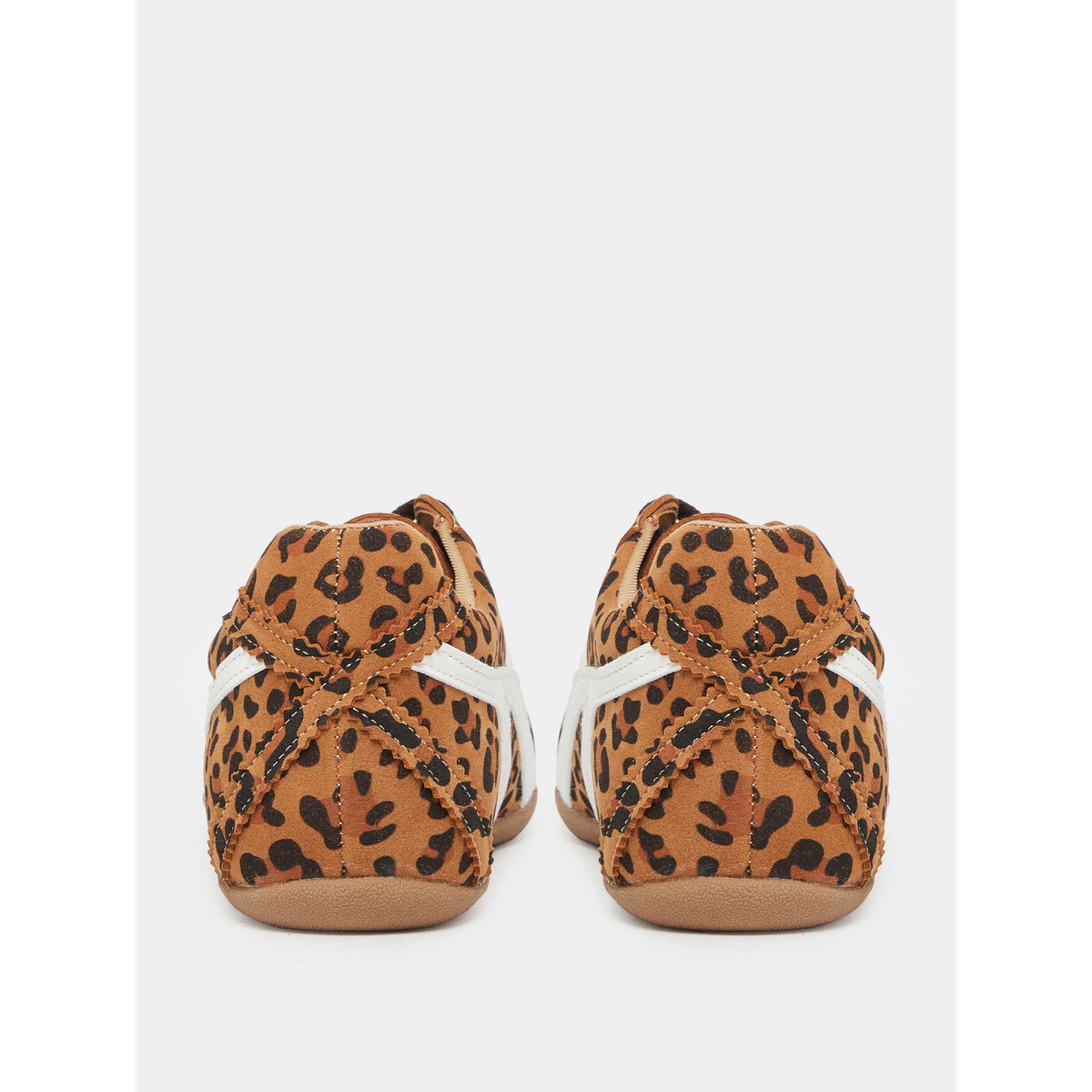 Styli Women Leopard Print Lace Up Sneakers-women-shoes-sneakers-image-4