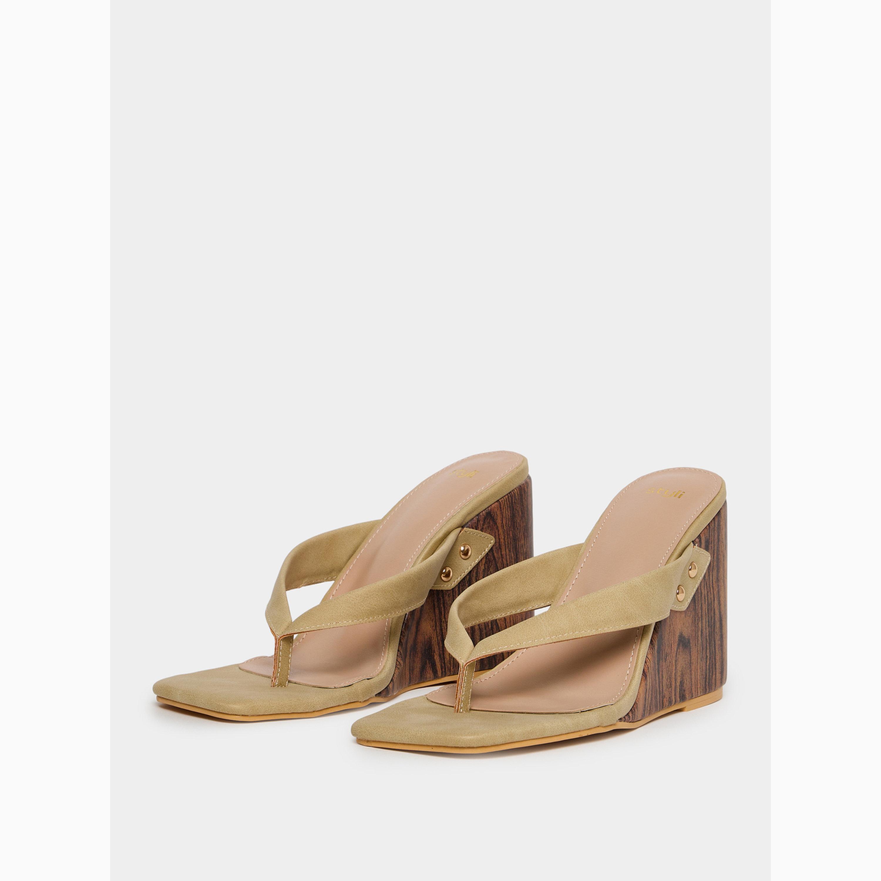 صندل ثونغ بكعب ويدج-women-shoes-heels-image-1