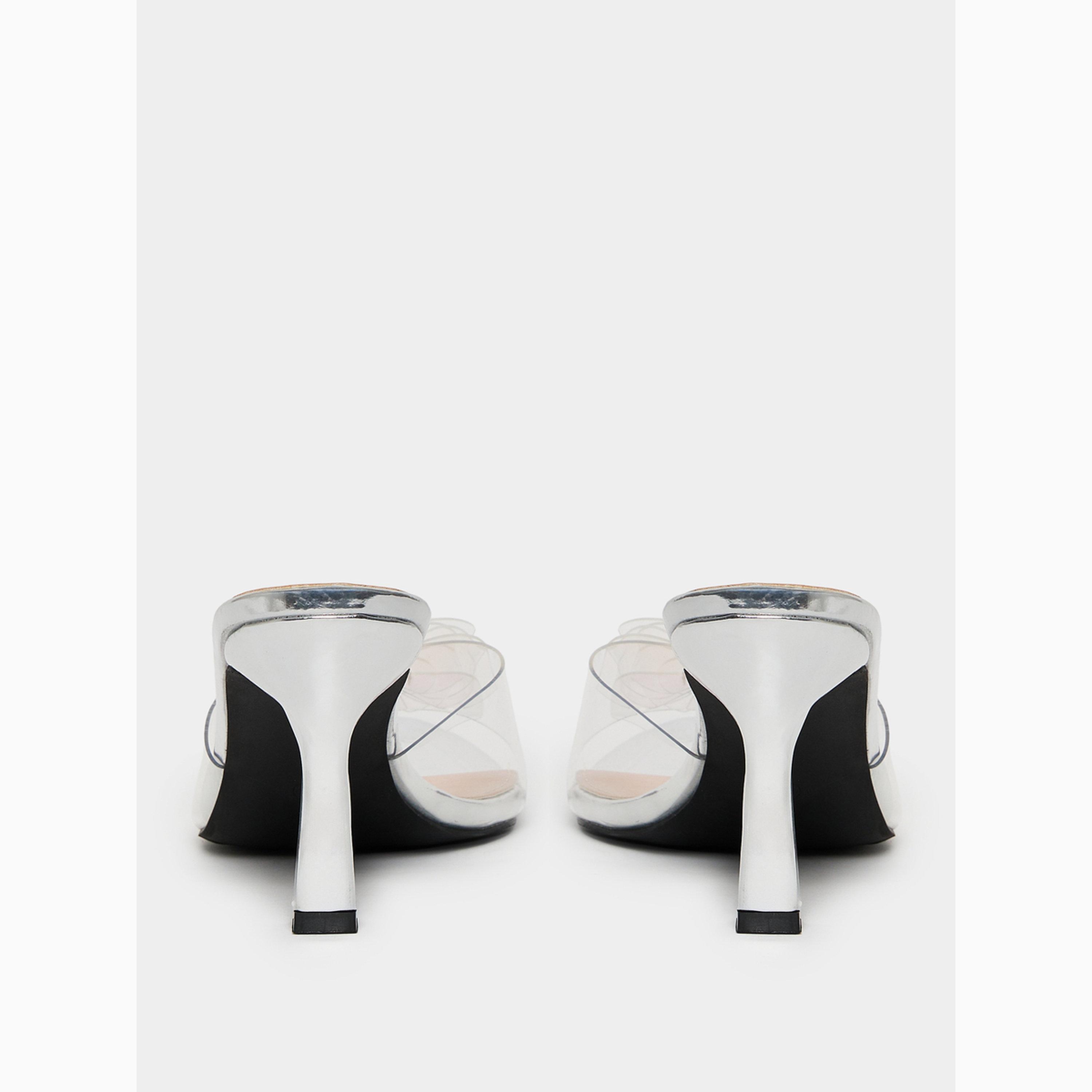 حذاء ميول مزين وبحزام شفاف-women-shoes-heels-image-4